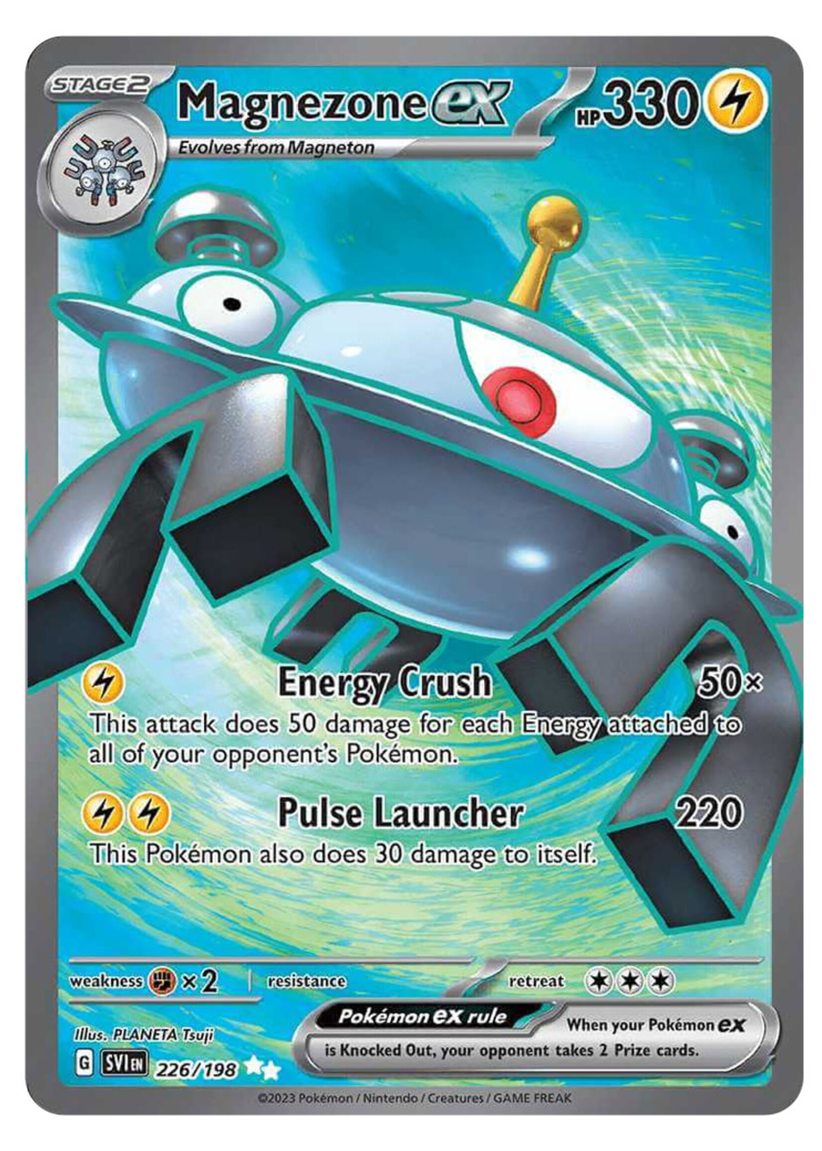 Magnezone Ex 226 (SVI): near mint