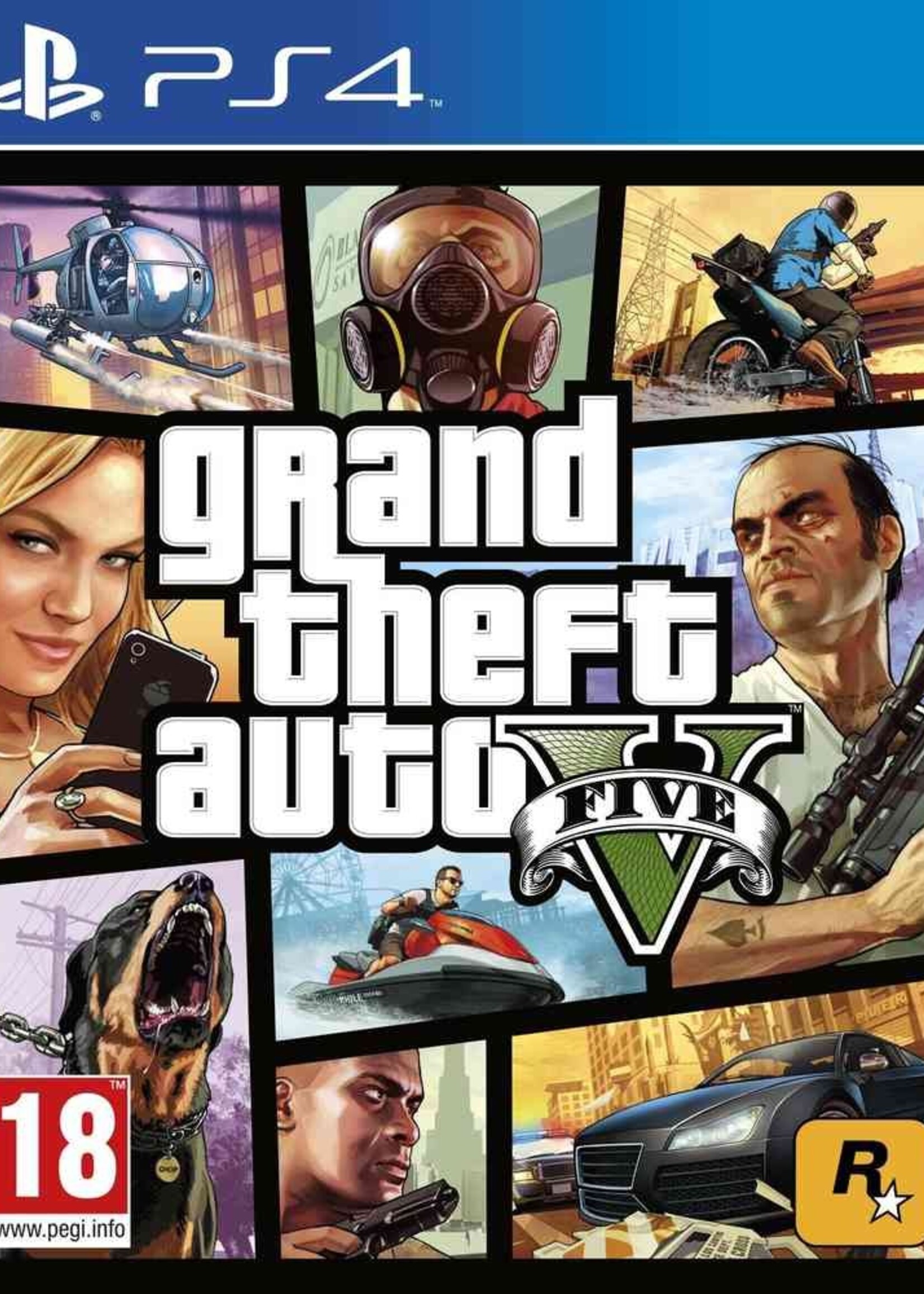 Grand Theft Auto V (GTA 5) PS4