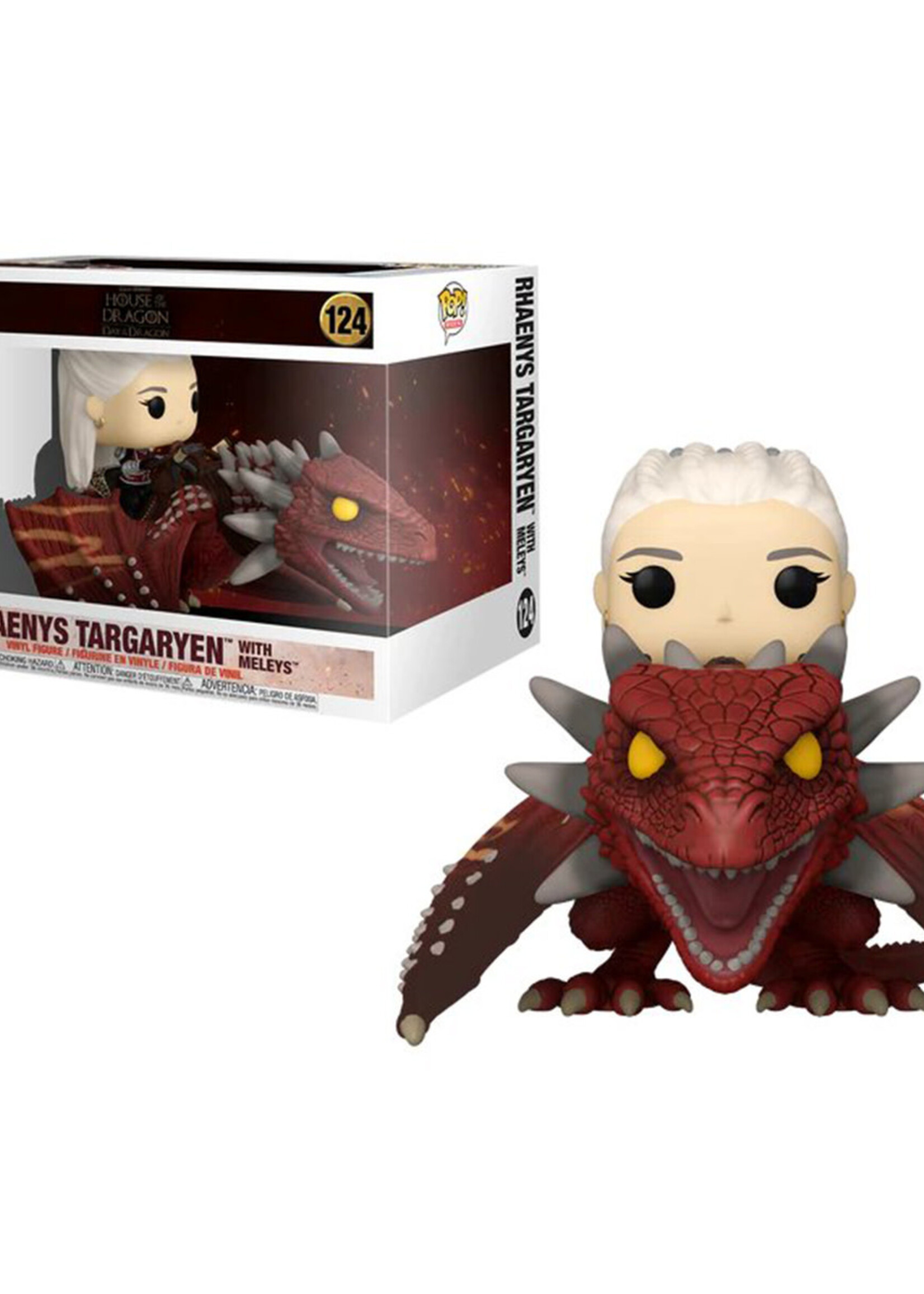 House Of The Dragon Funko Pop N° 124 Rhaenys With Meleys