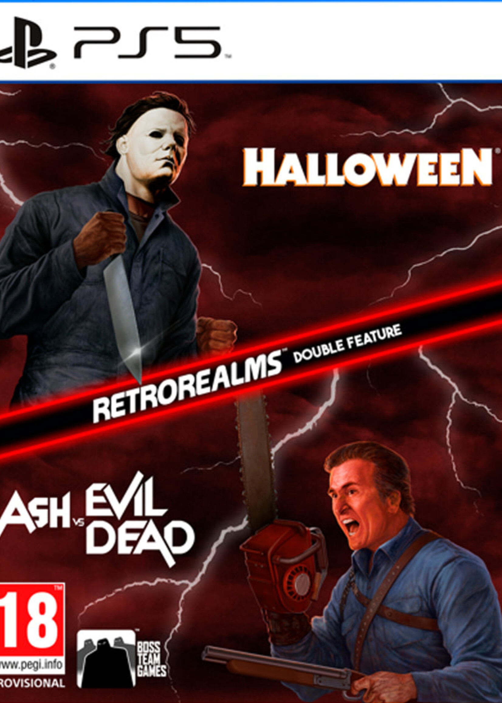 Halloween & Ash vs. Evil Dead RetroRealms Double Feature PS5