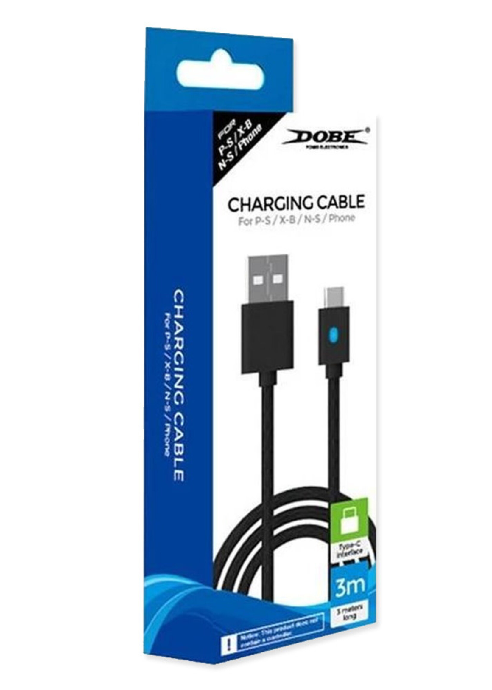 PS5 USB-kabel 3 Meter