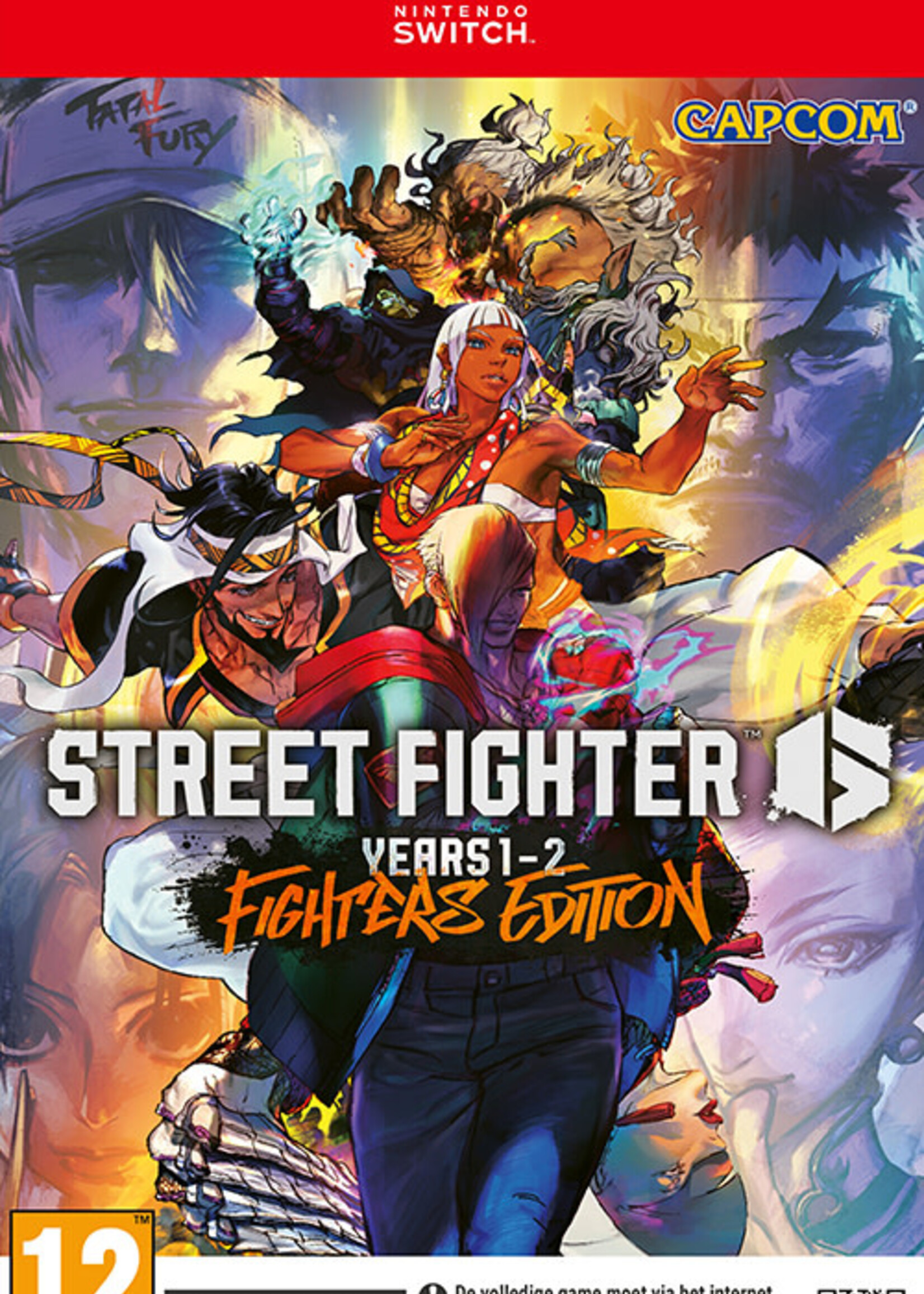 Street Fighter 6 Years 1-2      Fighters Edition Switch 2