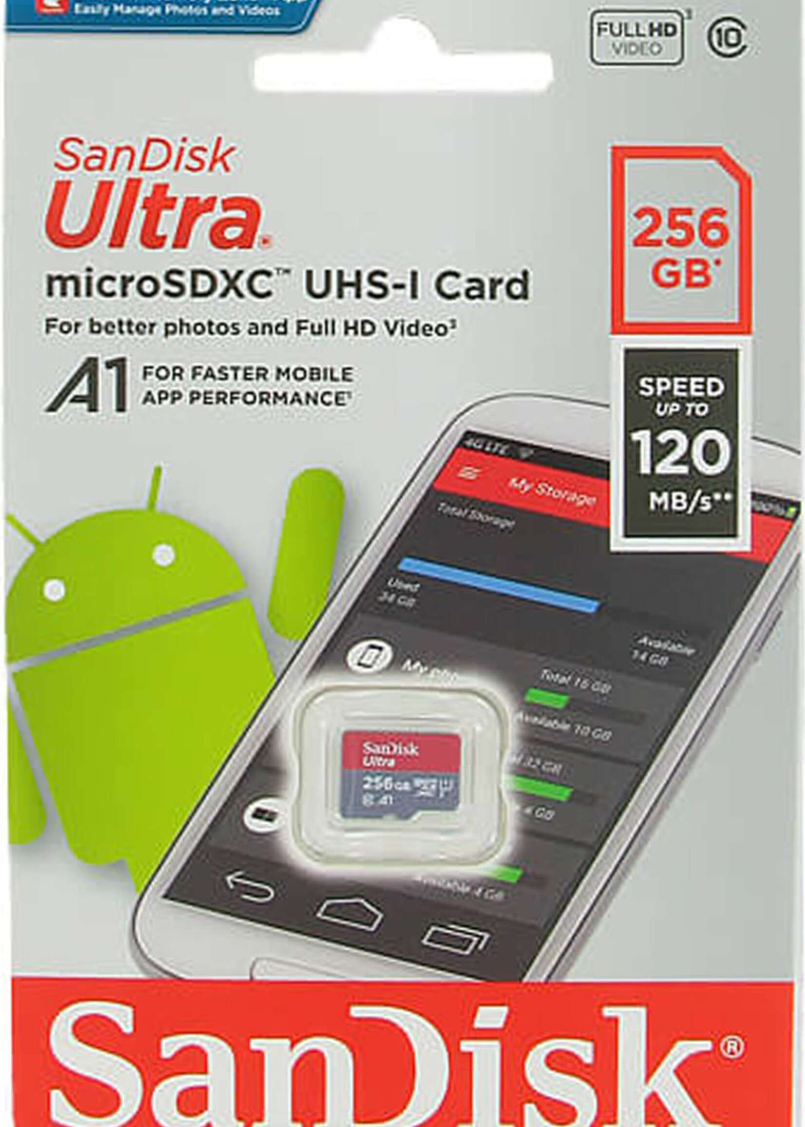 256 GB Micro SD Geheugen
