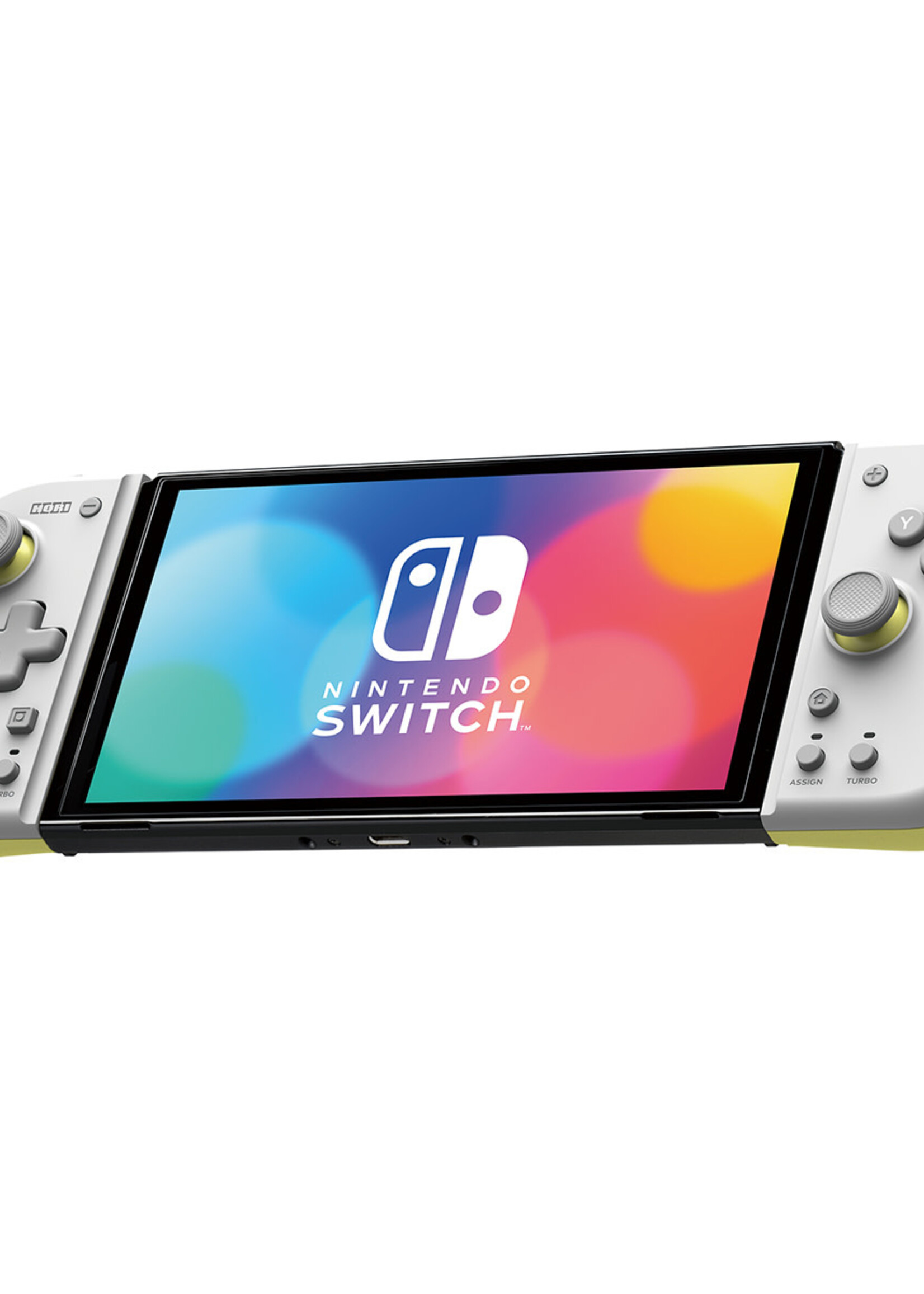 Hori Split Pad Compact Controller Light Gray/Yello