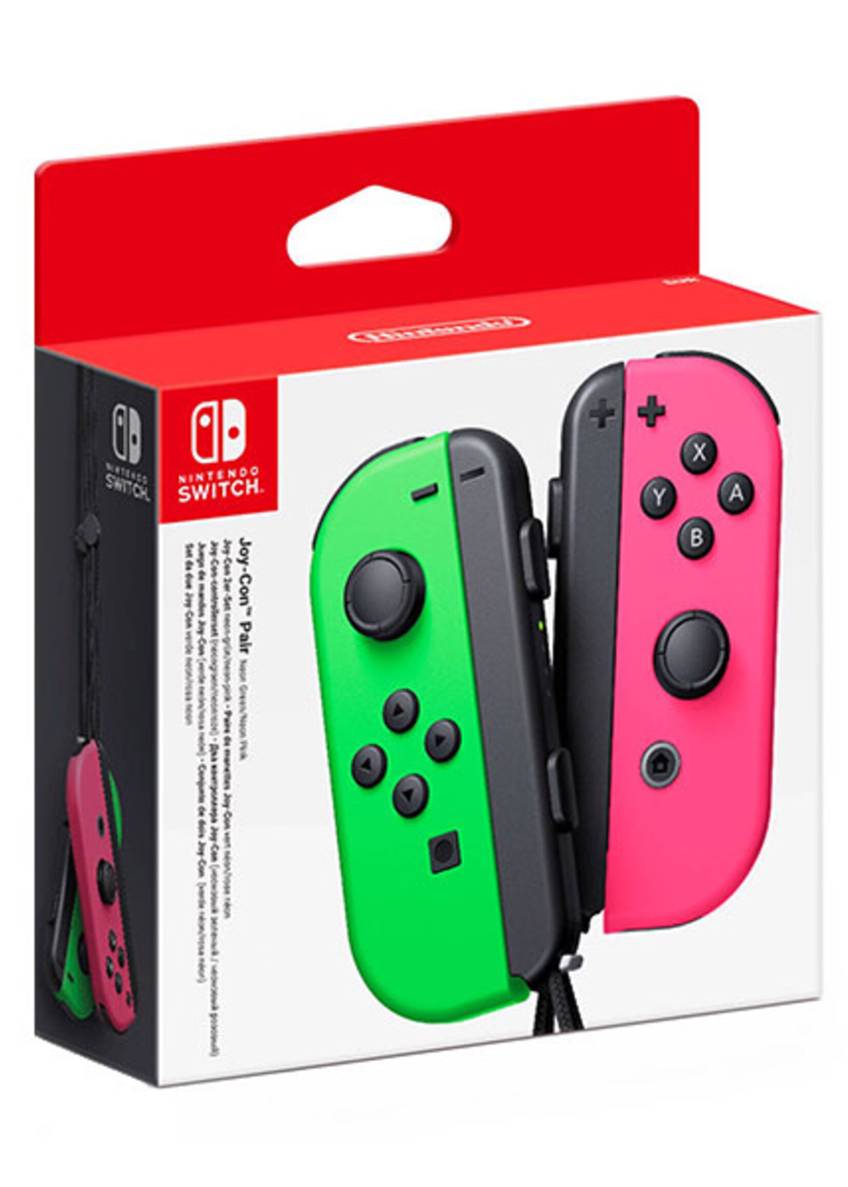 Joy-Con Controller Paar Groen/Roze (Splatoon 2)