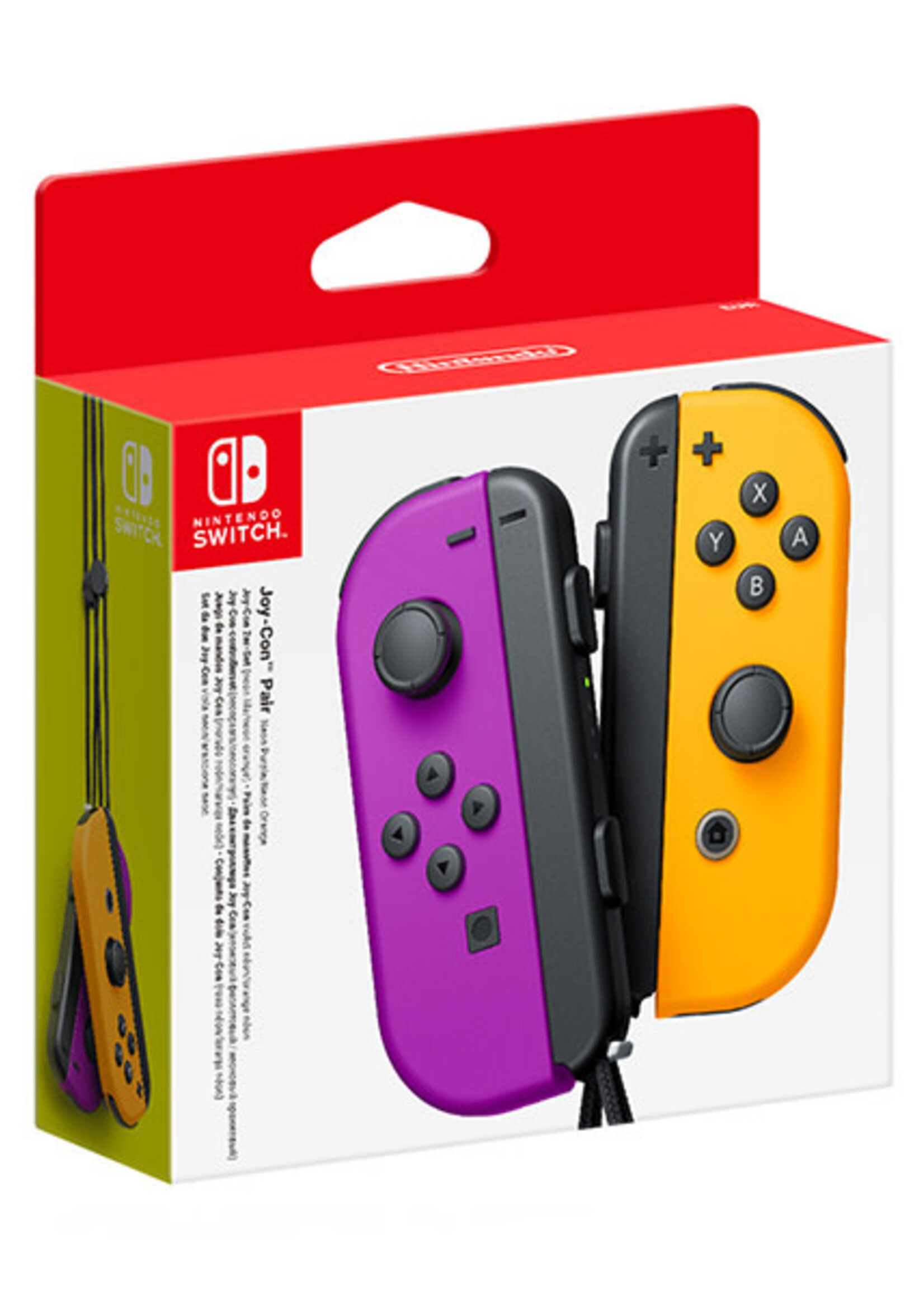 Joy-Con Controller Paar Paars/Oranje