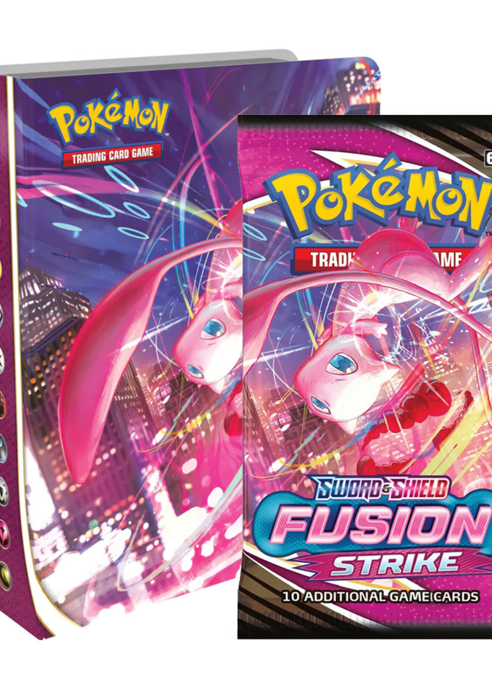 4-Pocket Map voor 240 kaarten Fusion Strike + Booster