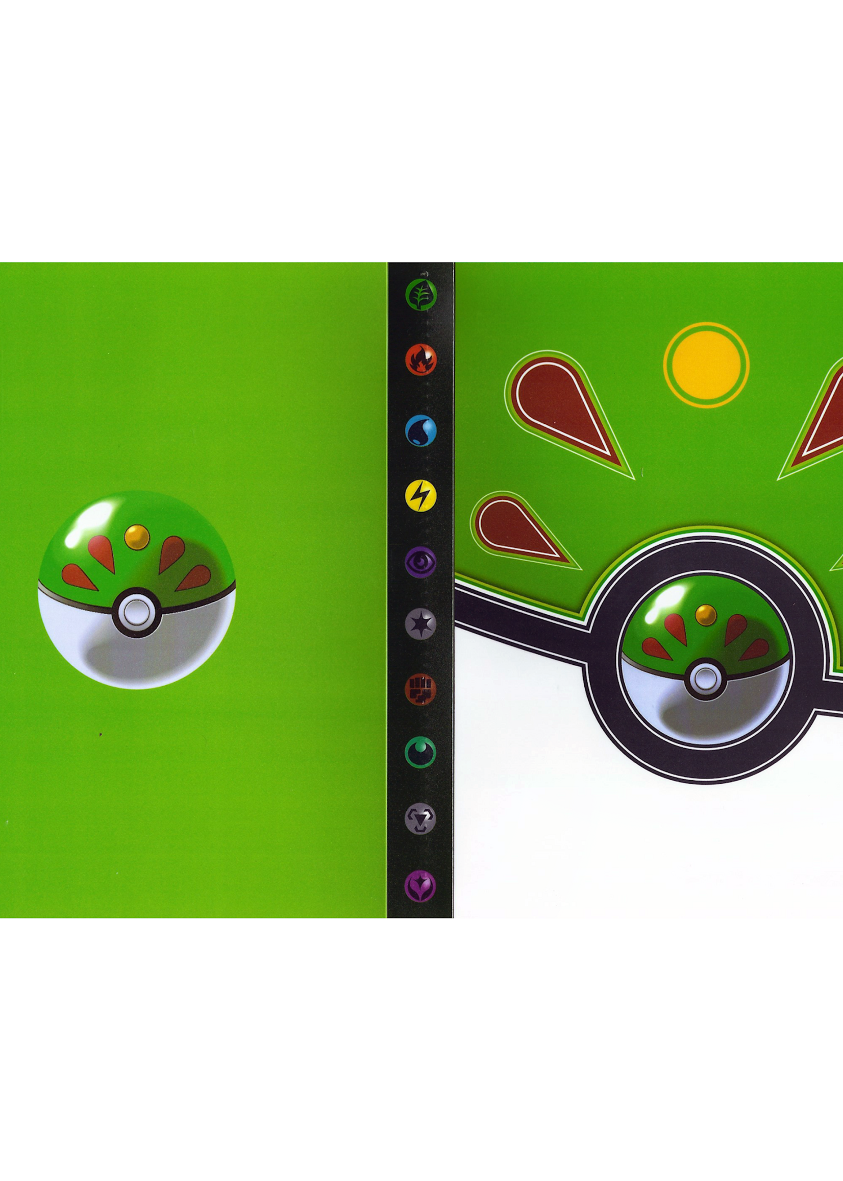 Pokemonmap voor 240 kaarten Friend Ball