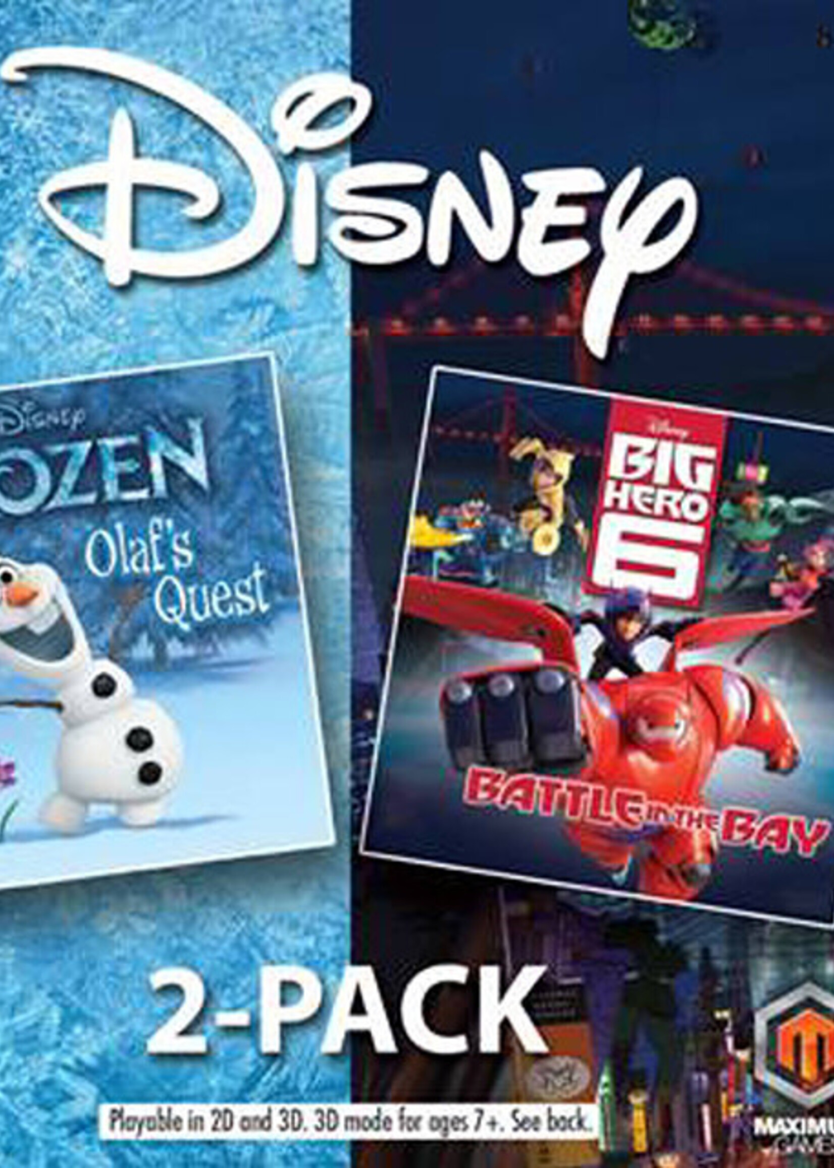 Disney 2-Pack Frozen + Big Hero 6 3DS