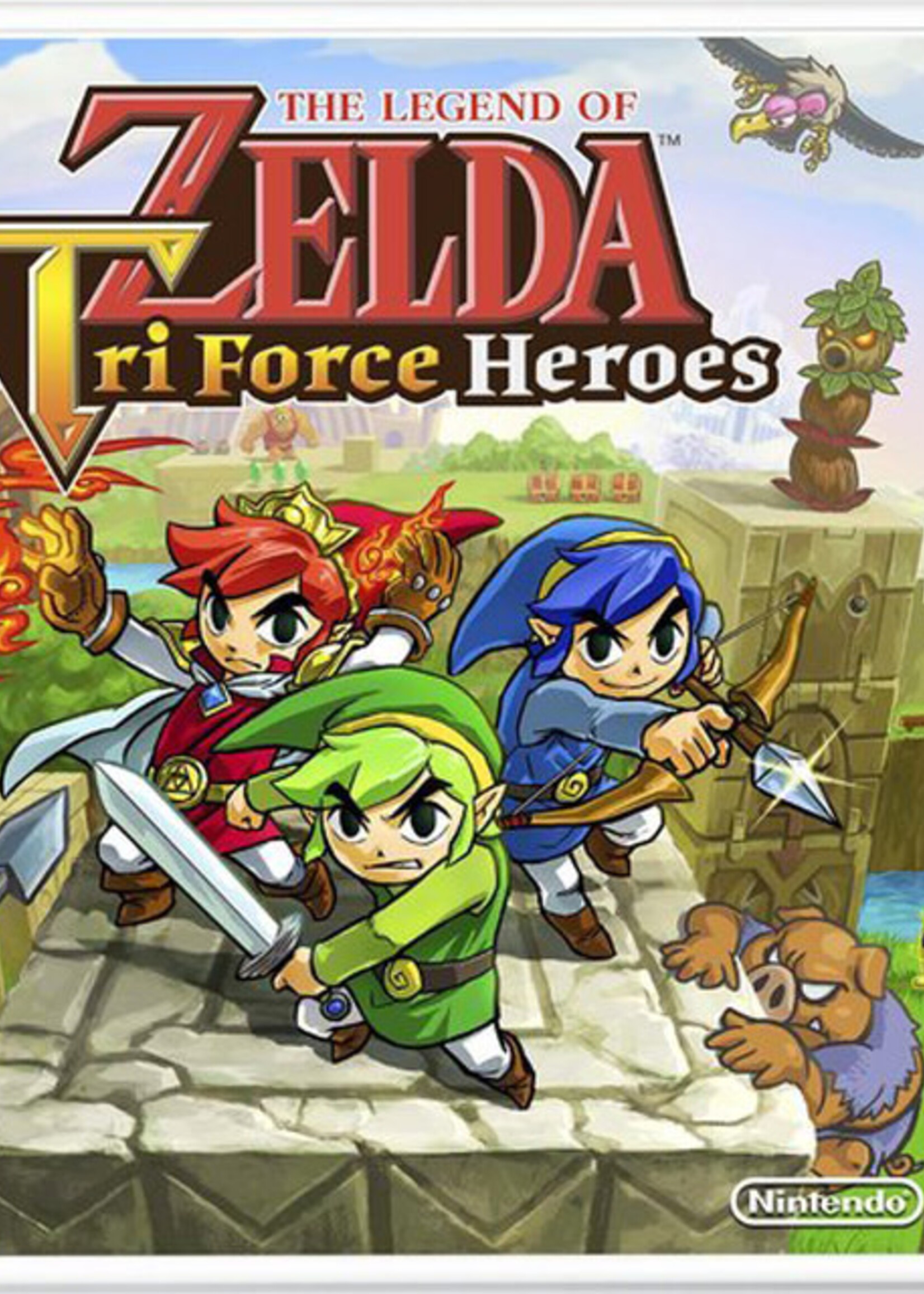 The Legend Of Zelda TriForce Heroes 3DS