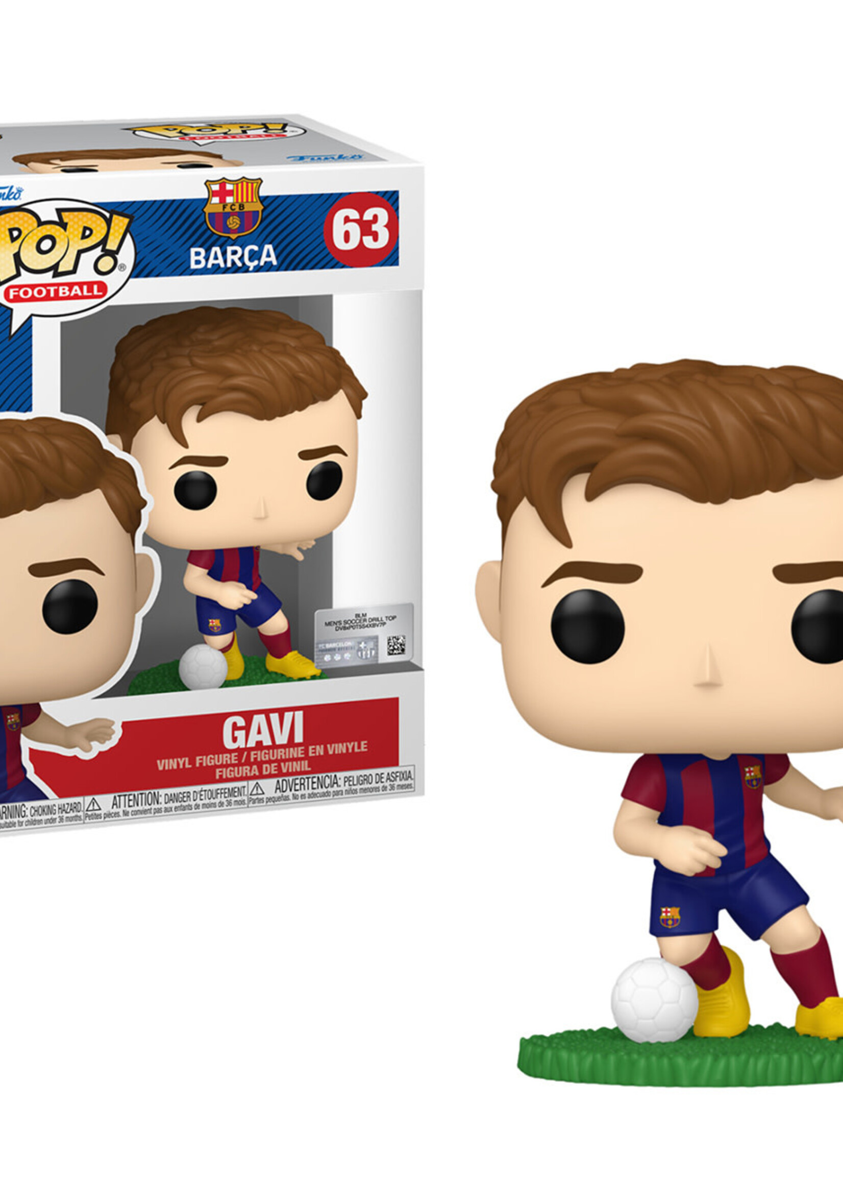 Barcelona Funko Pop Football N° 63 Gavi