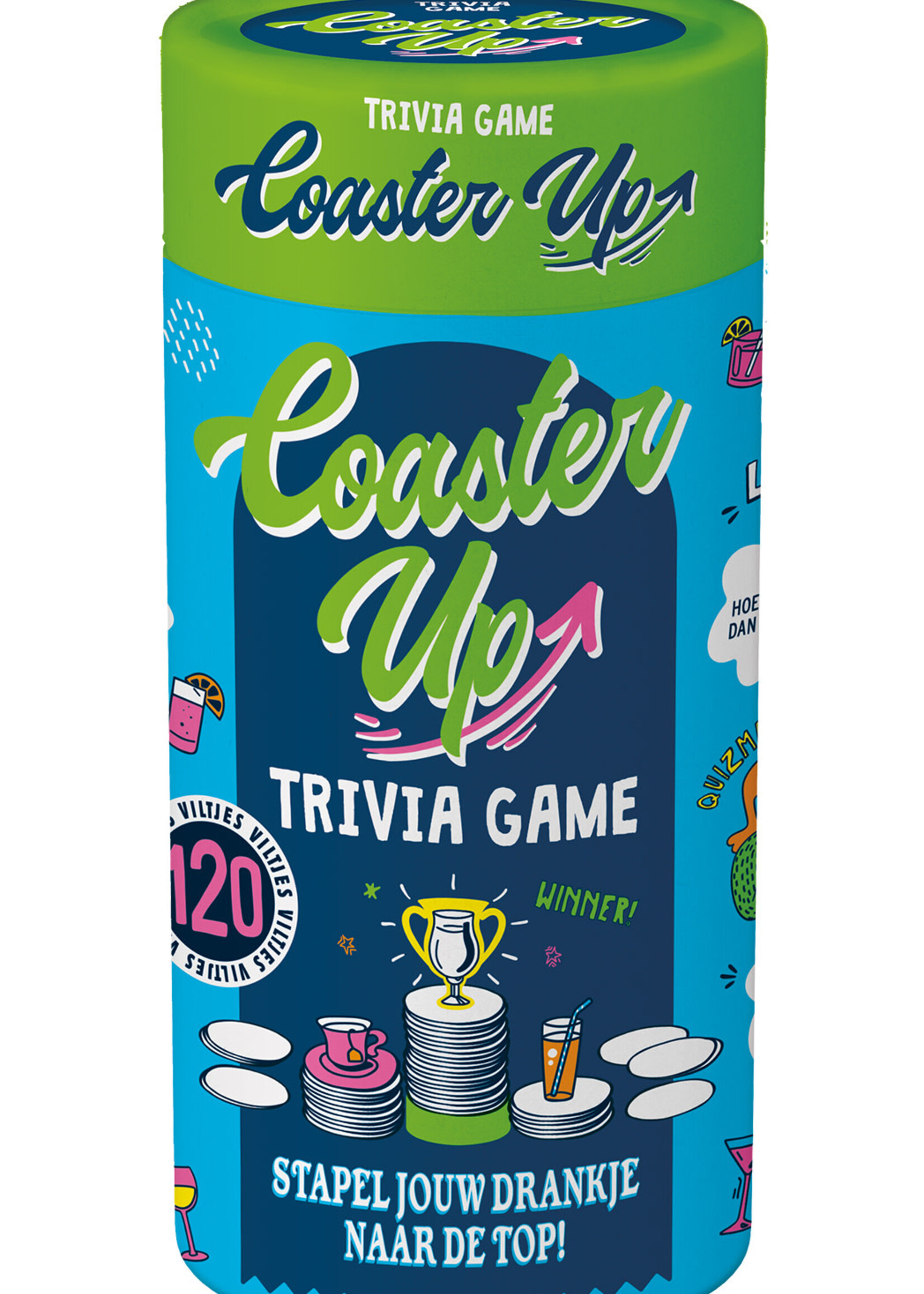 Coaster Up Trivia Game