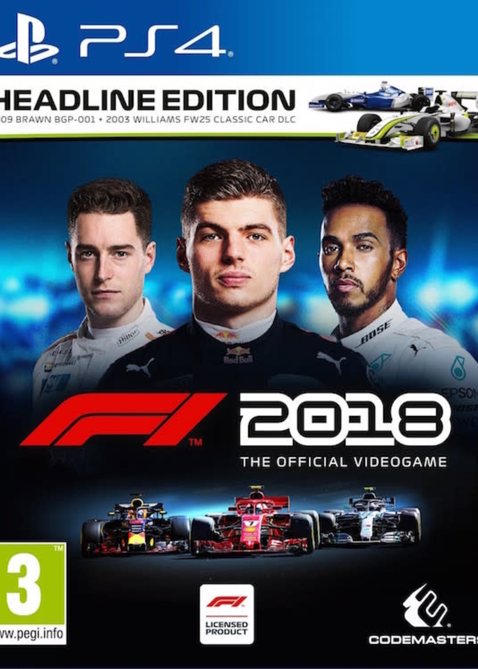 F1 2018 Headline Edition PS4