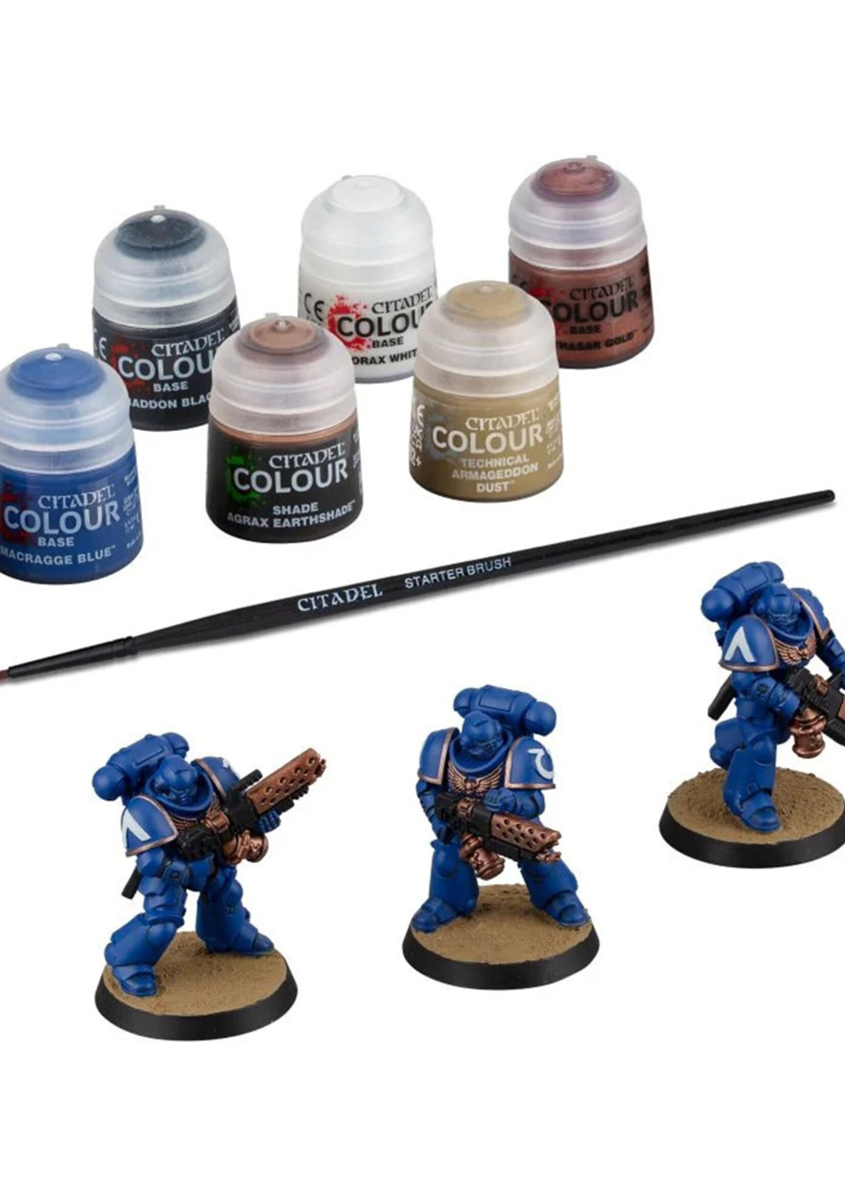 Space Marines Infernus Marines  + Paints Set Warhammer 40K