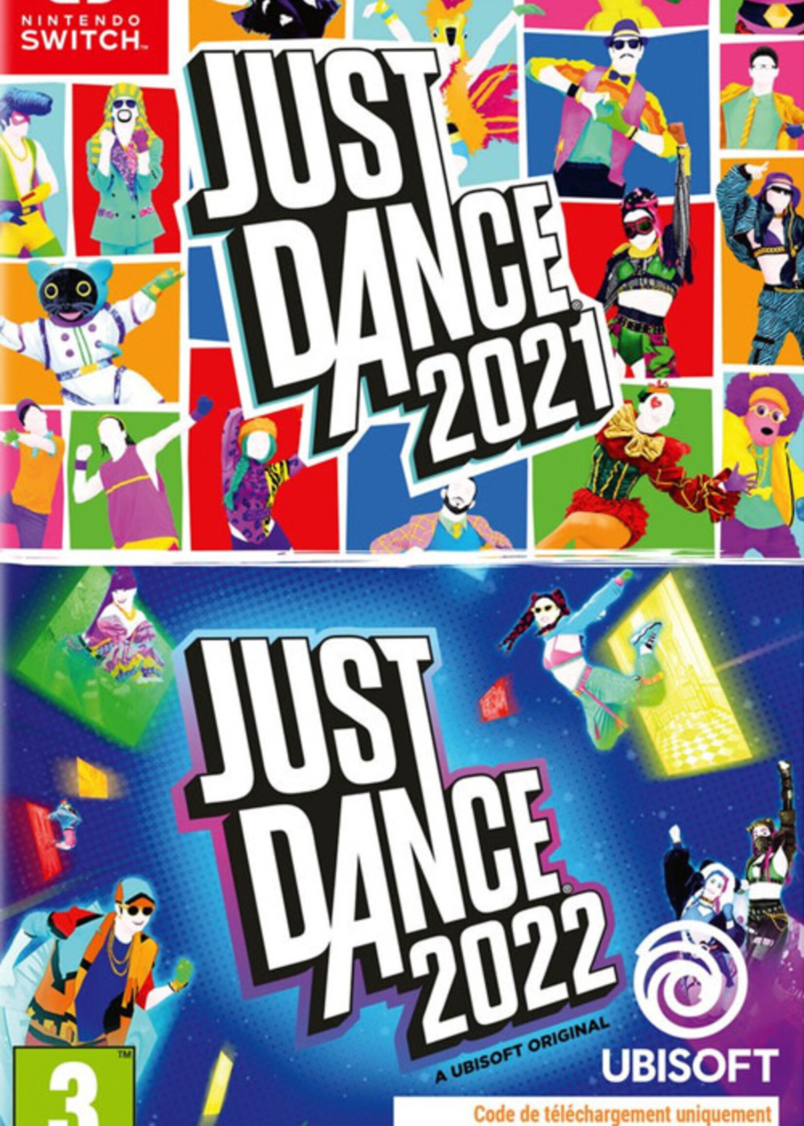 Just Dance 2021 + 2022 (Code in a Box) Switch
