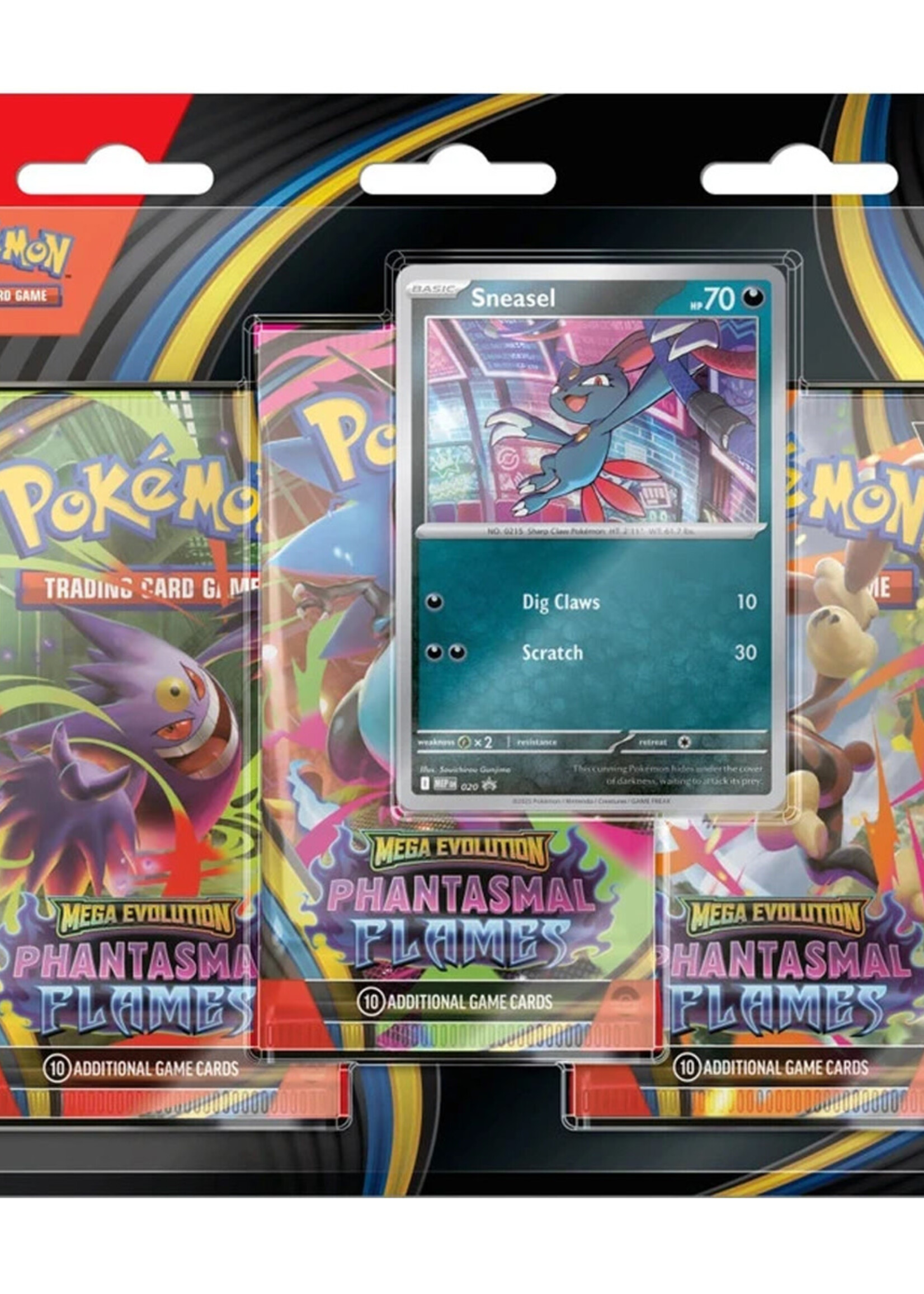 Phantasmal Flames 3 Pack Blister Sneasel