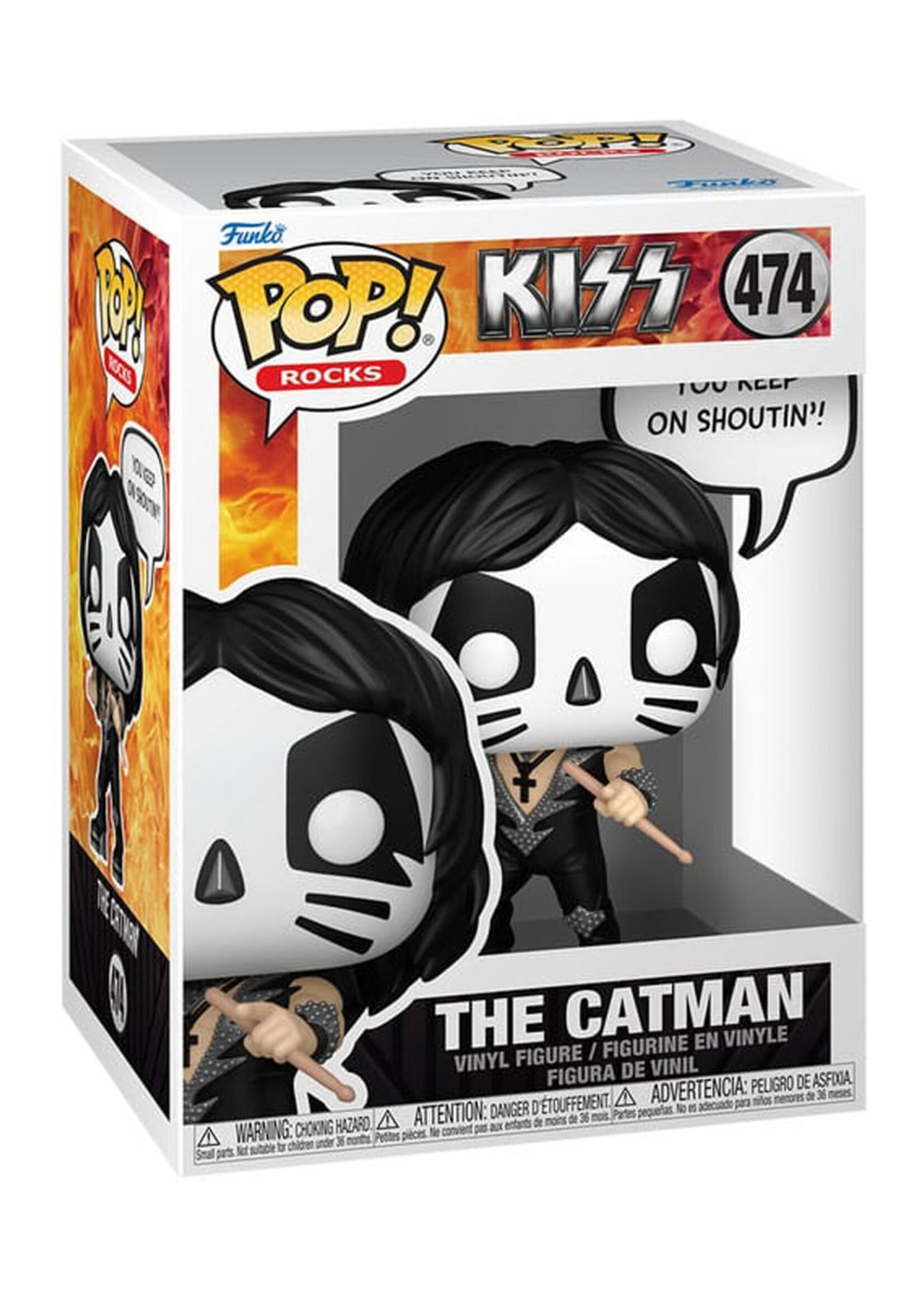Kiss Funko Pop Sayings N° 474 The Catman