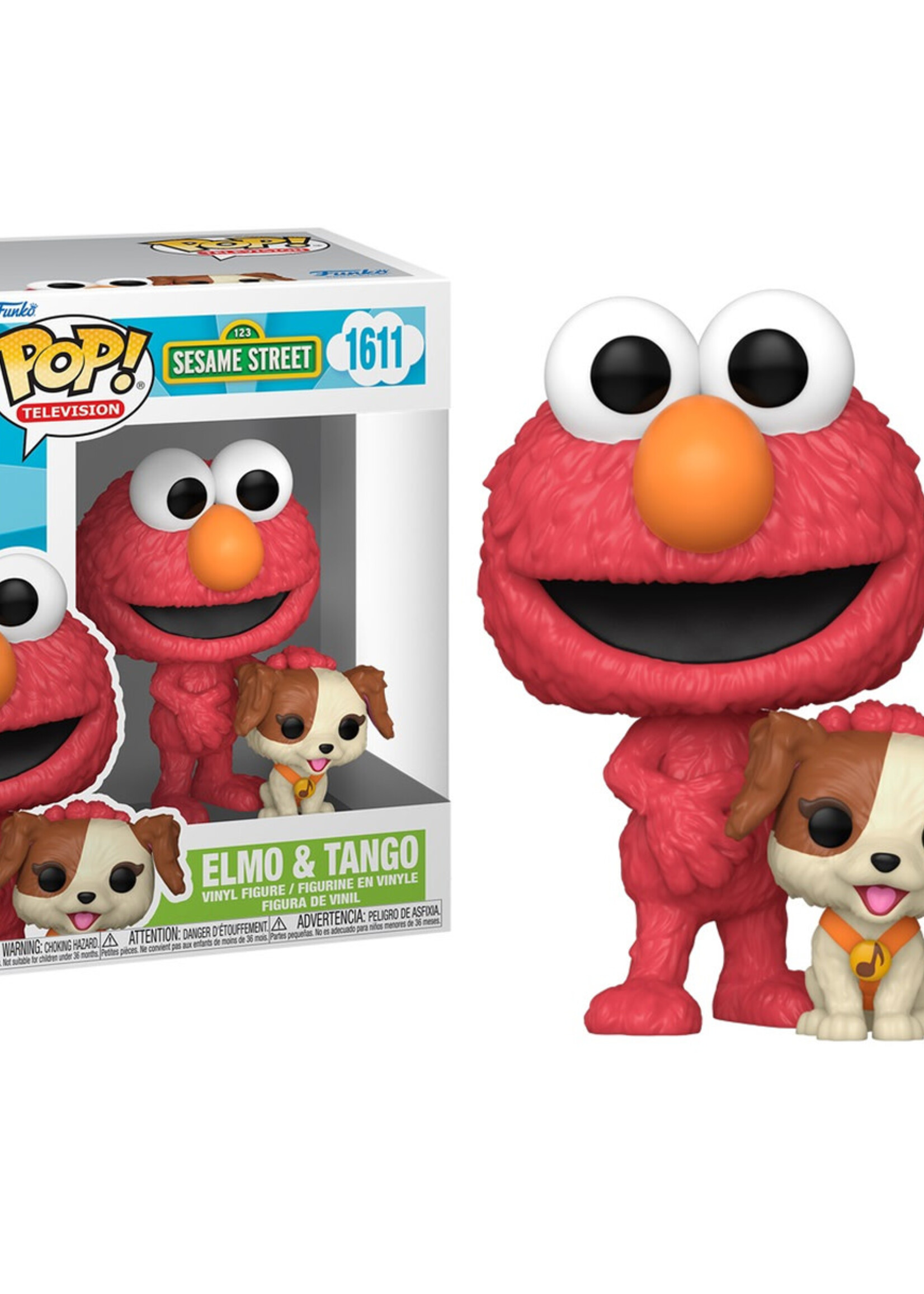 Sesame Street Funko Pop N° 1611 Elmo & Tango