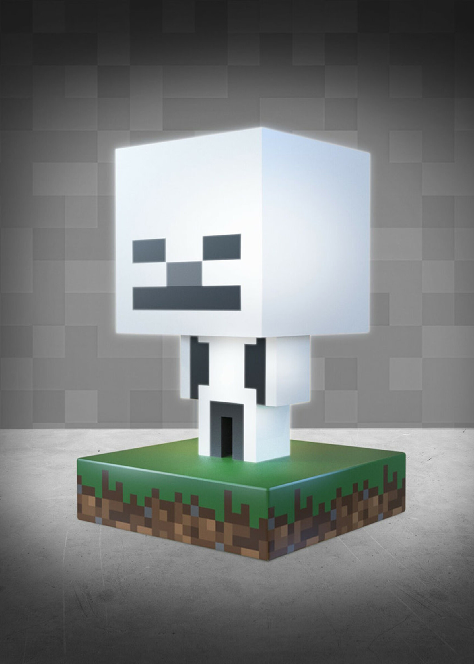 Minecraft Skeleton 3D Icon Light