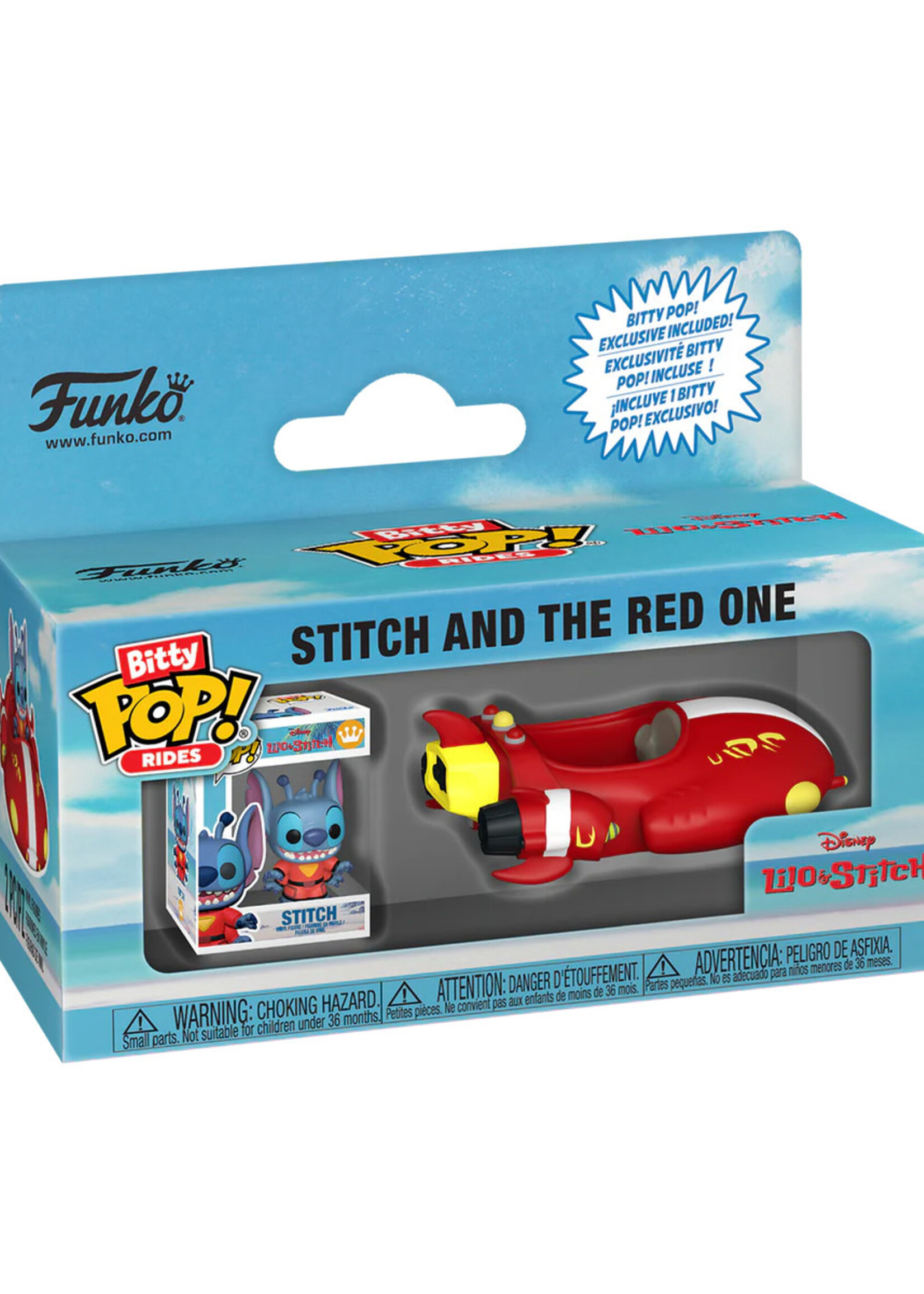 Lilo & Stitch Bitty Pop Ride The Red One with Stitch