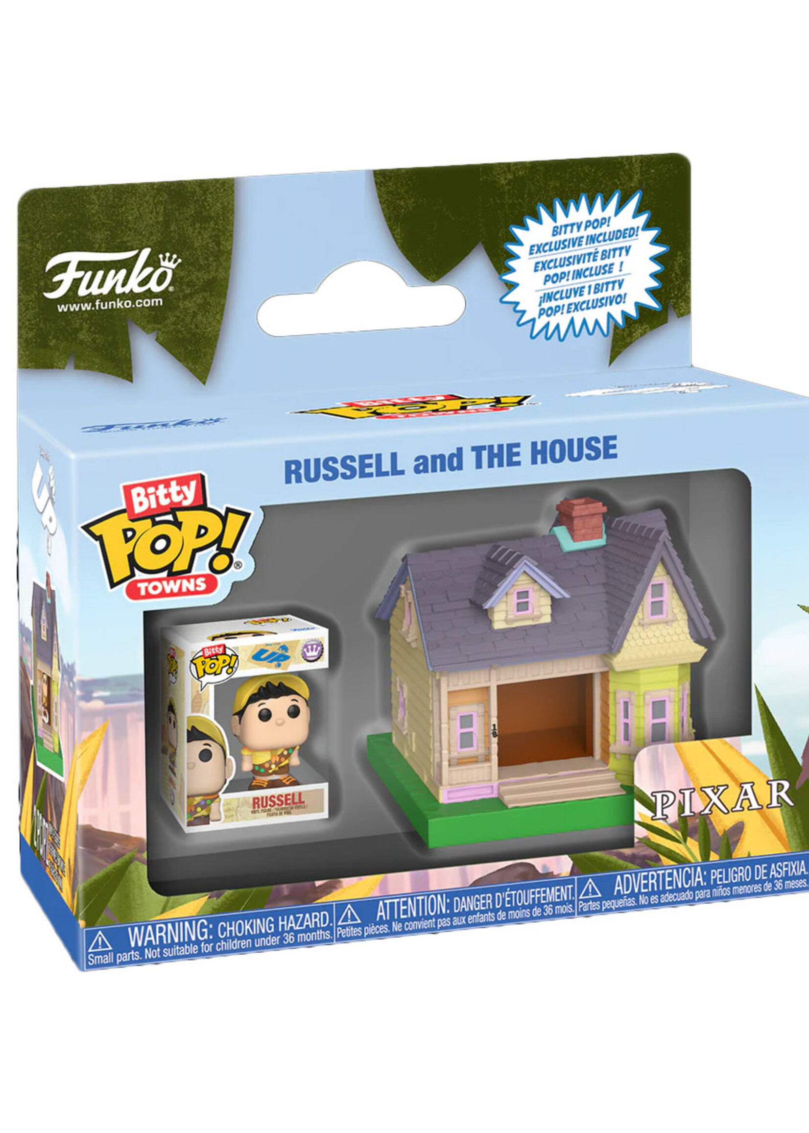 UP Bitty Pop Town Russell and The House