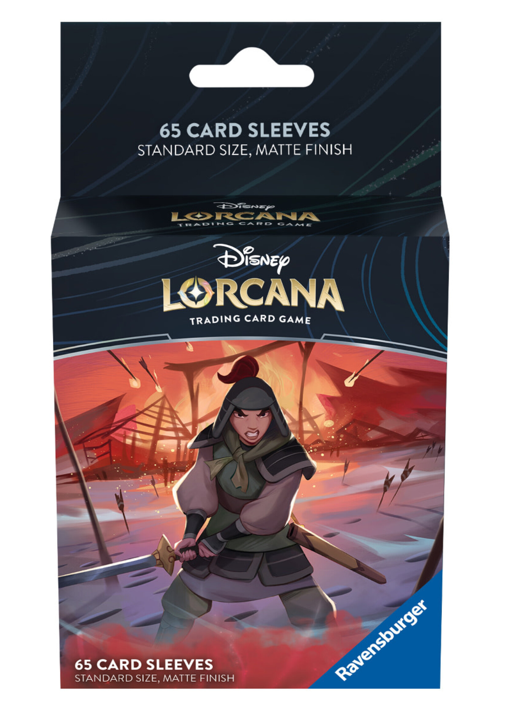Disney Lorcana Rise Of The Floodborn Card Sleeves Mulan