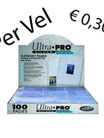 Ultra Pro 9-Card Pages Silver '11 Hole' -