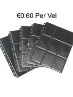 GameGenic 18-Pocket Pages Side-Loading Black