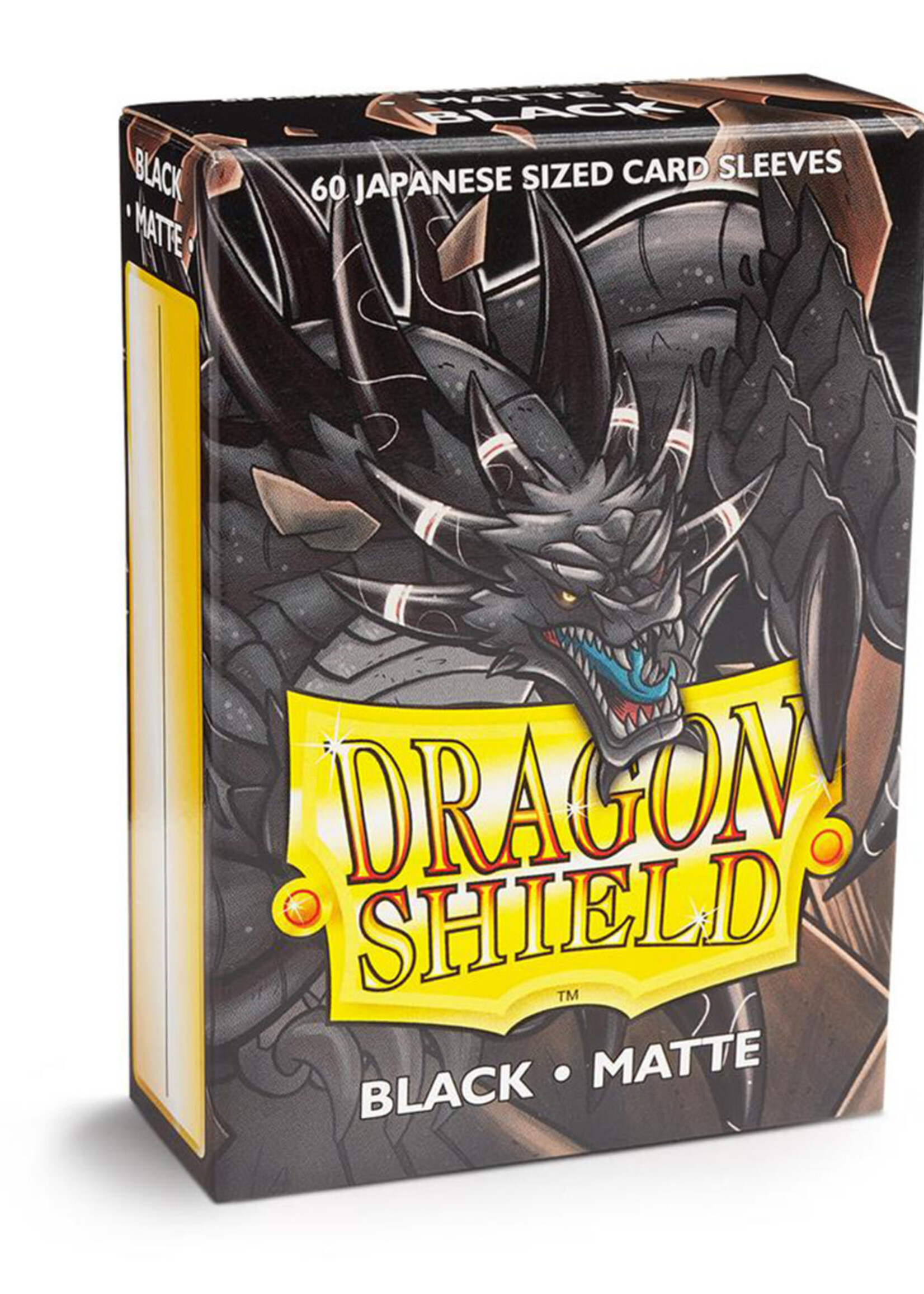 Sleeves Dragon Shield Matte Japanese Black (60ct)