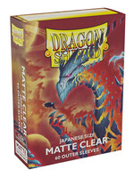 Sleeves Dragon Shield Japanese Matte Clear (60ct)