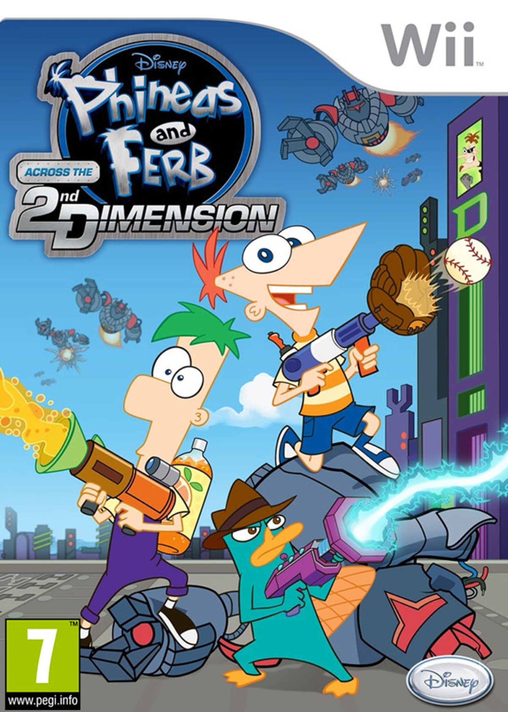 Phineas and Ferb Across the 2nd Dimension Wii