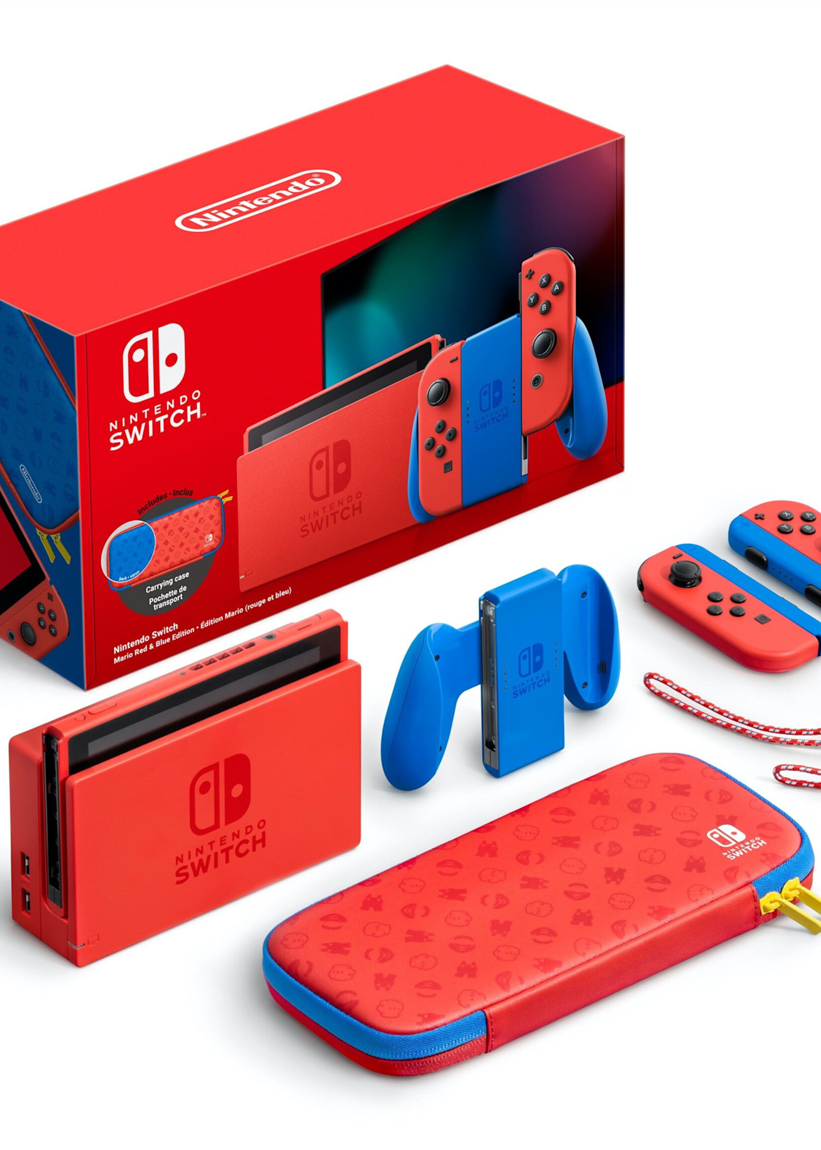 Nintendo Switch Mario Red & Blue Edition