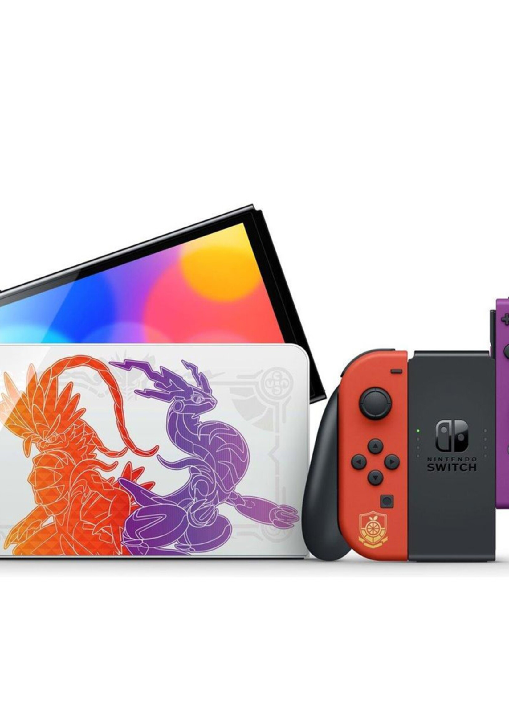 Nintendo Switch Console Oled Scarlet & Violet Edition