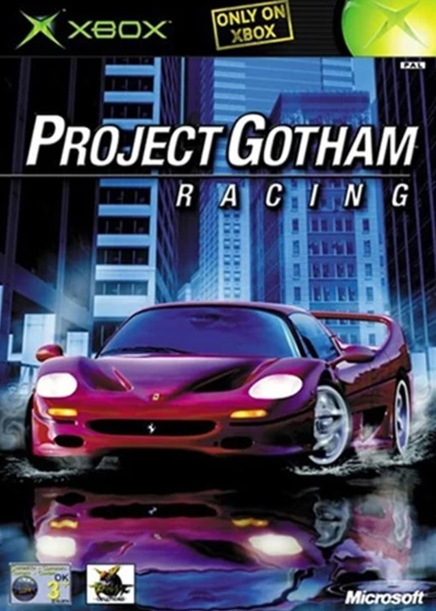 Project Gotham Racing PGR Xbox