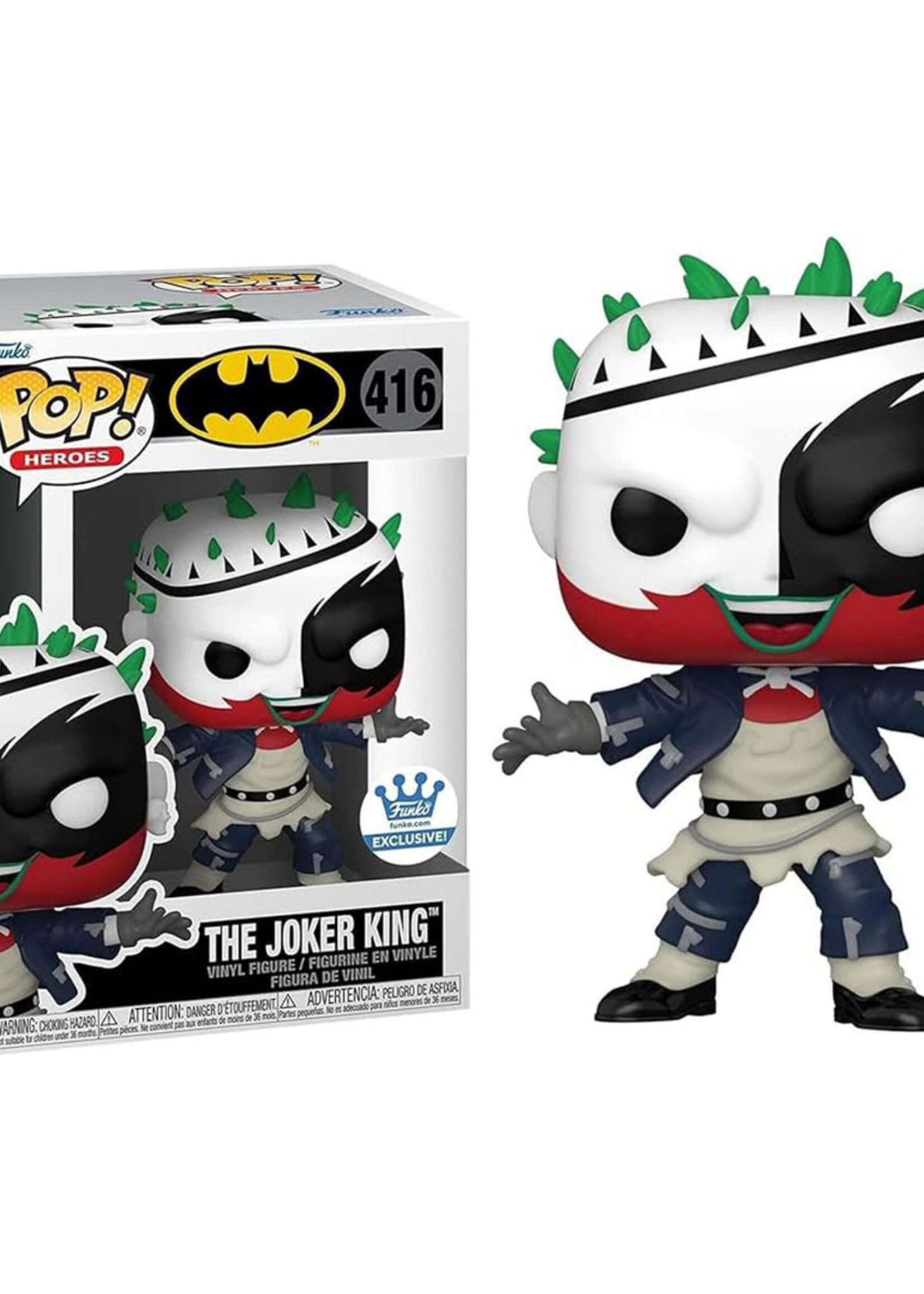 Dc Comics Funko Pop N° 416 The Joker King