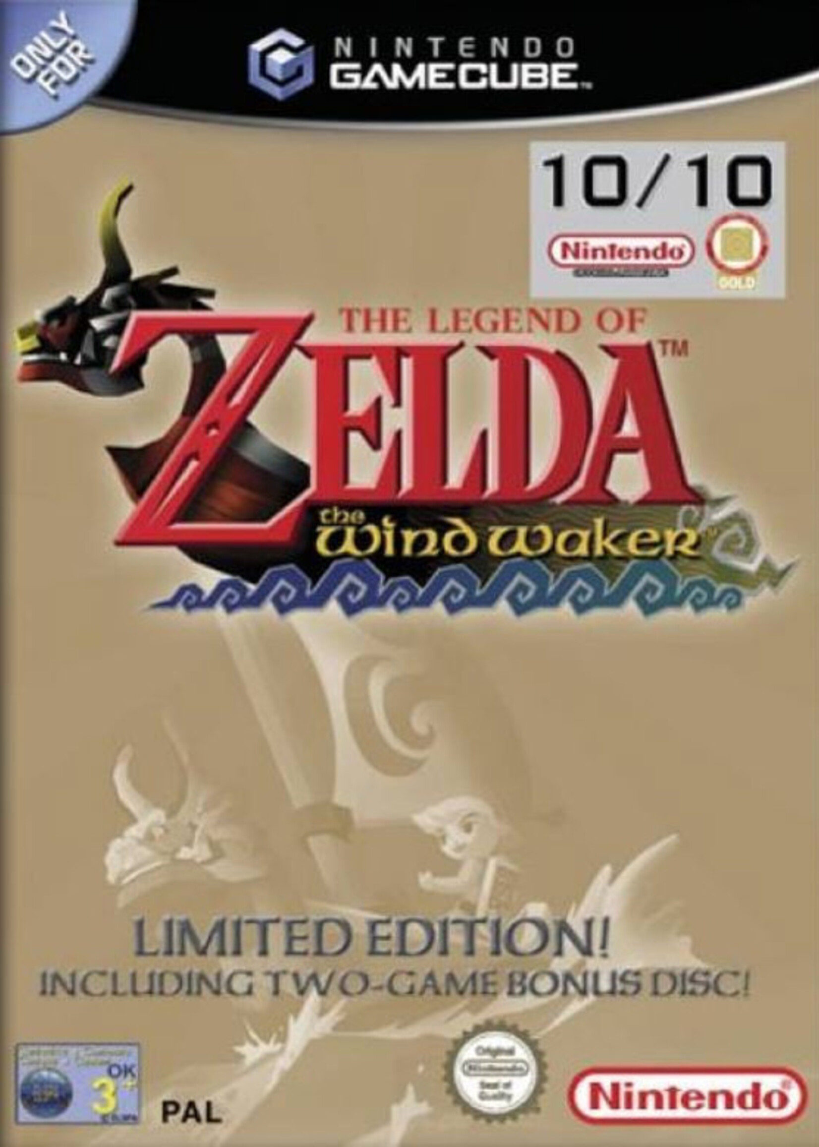 The Legend Of Zelda The Wind    Waker Limited Edition GC