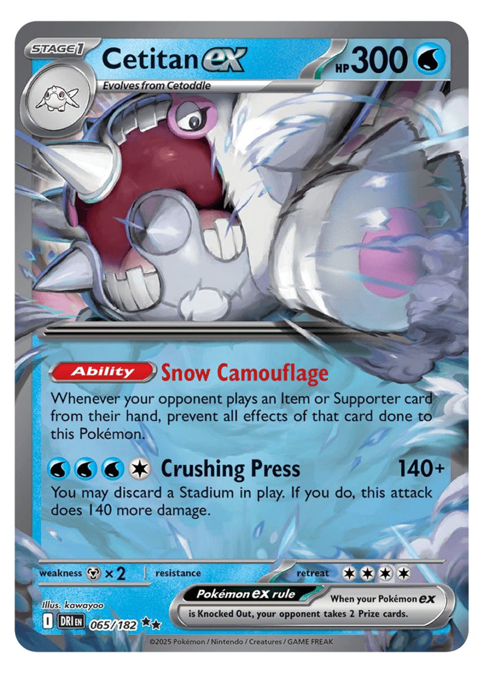 Cetitan Ex 65 (DRI): near mint