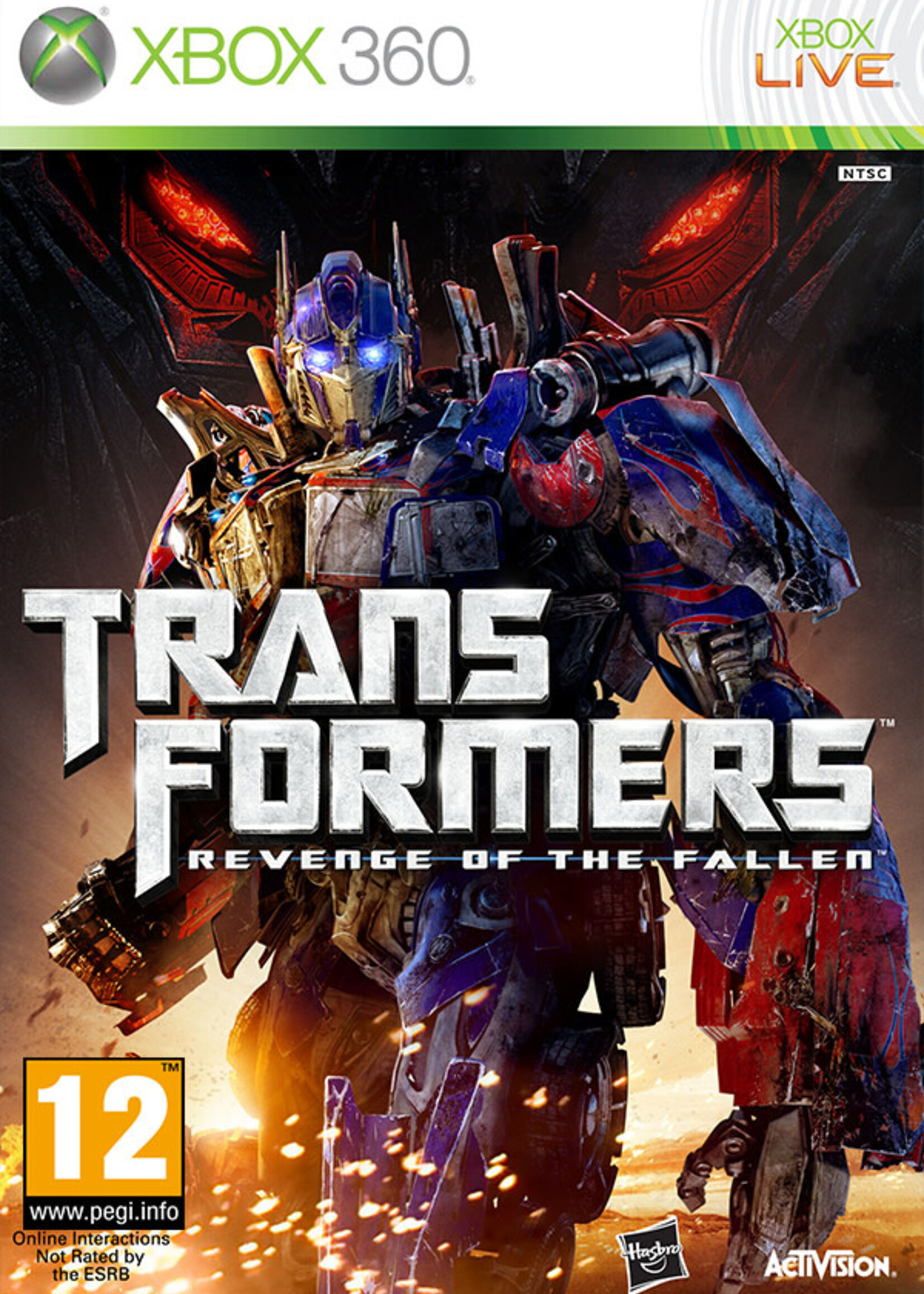 Transformers Revenge of the Fallen X360