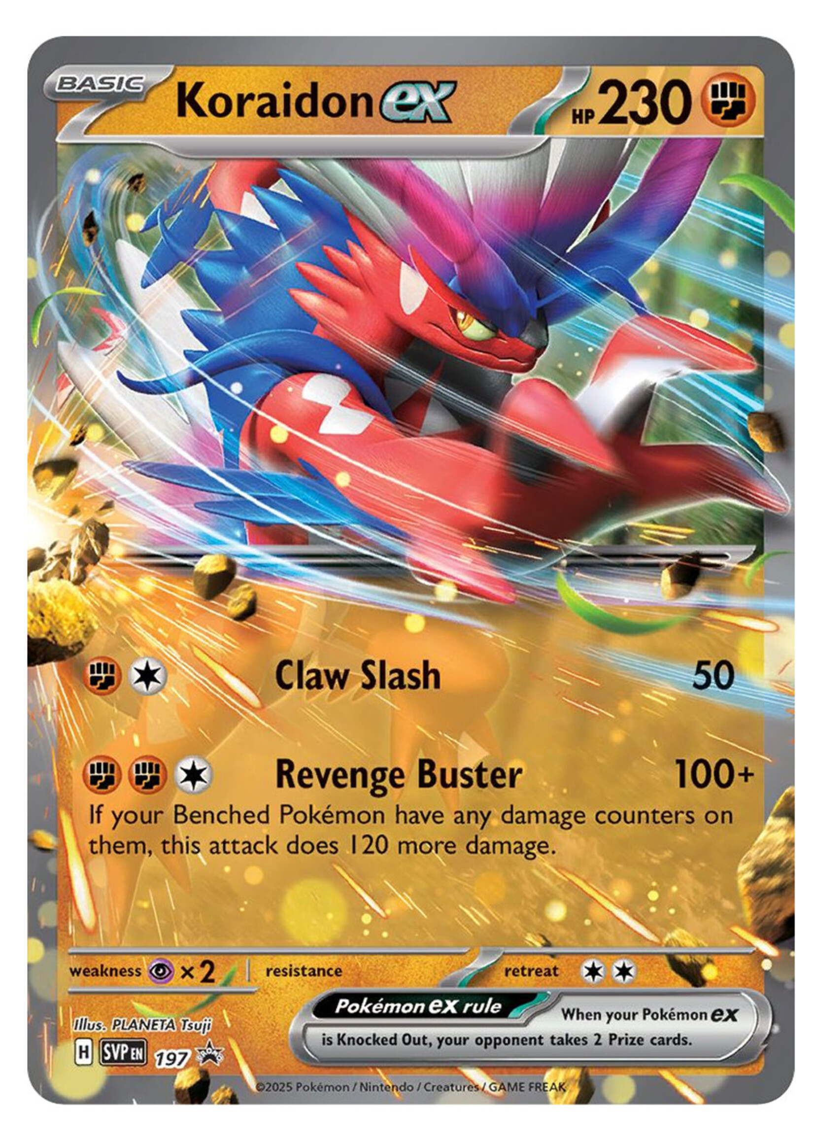 Koraidon Ex 197 (SVP): near mint