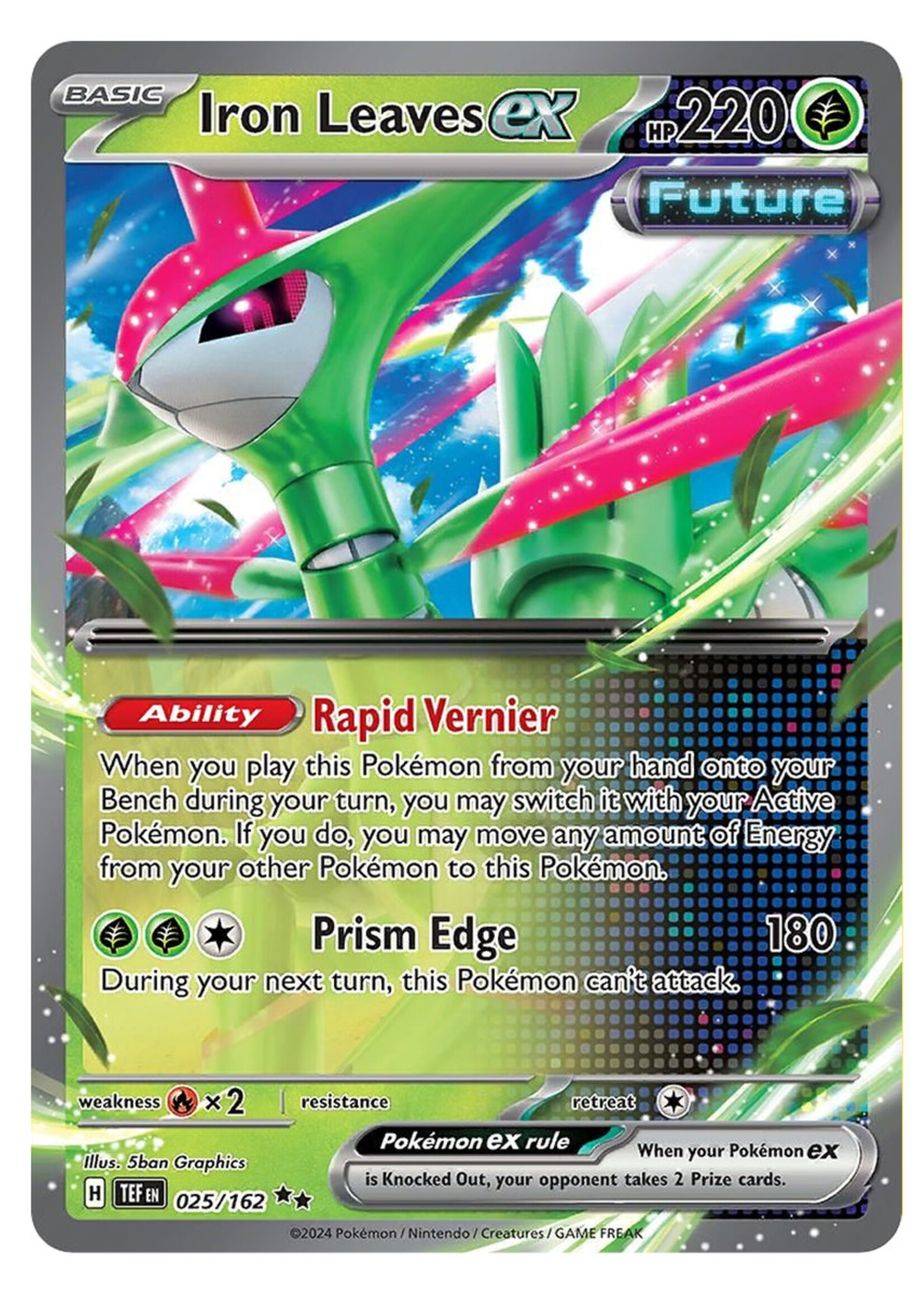 Iron Leaves Ex 25 (TEF): near mint