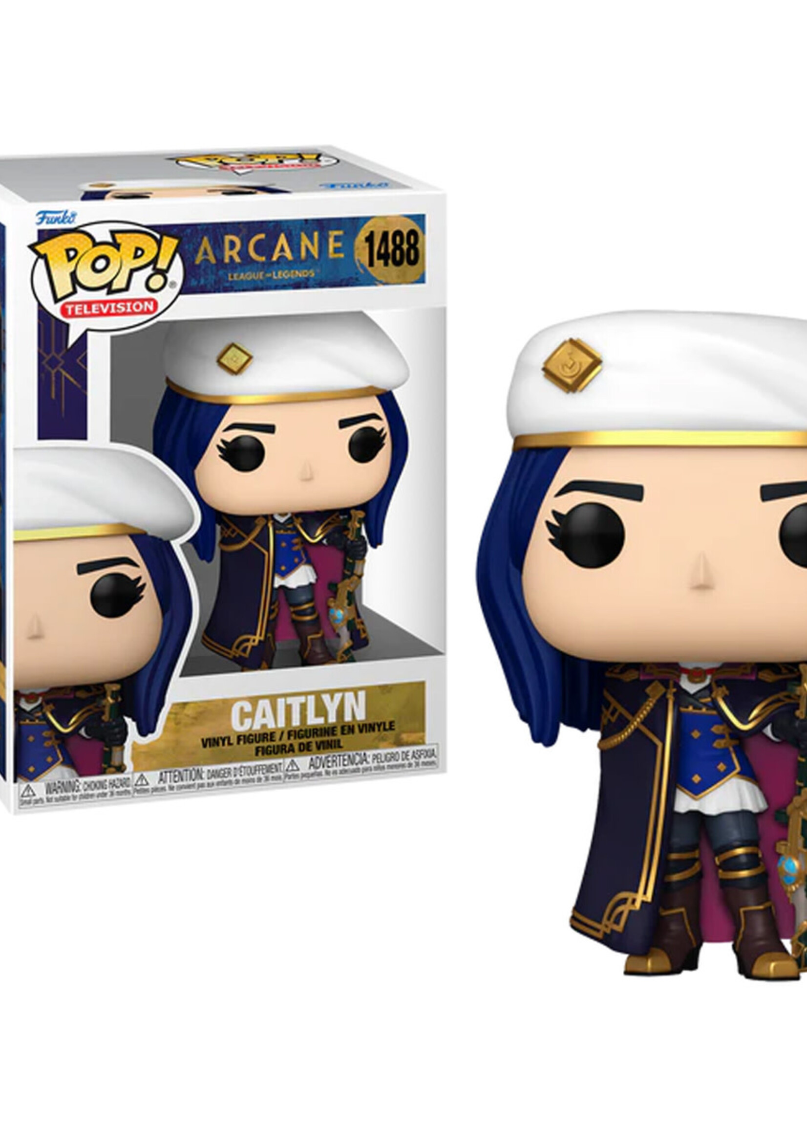 Arcane S2 Funko Pop N° 1488 Caitlyn Kiramann