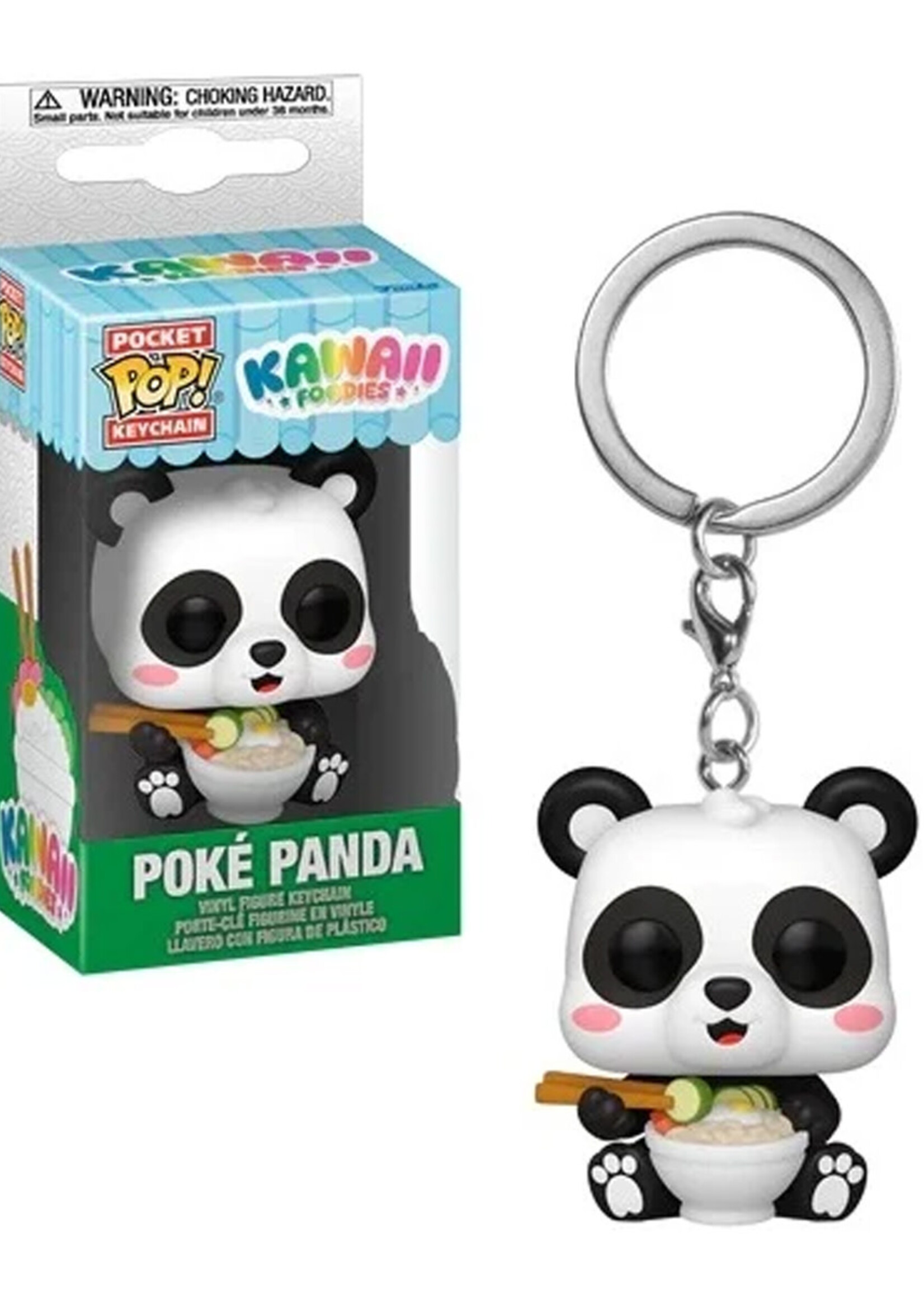 Kawaii Foodies Pocket Pop Keychains Poke Panda