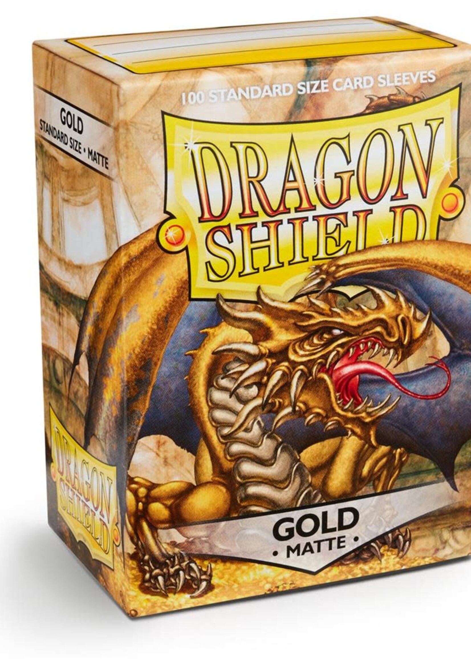 SLEEVES Dragon Shield MATTE  Gold (100ct)