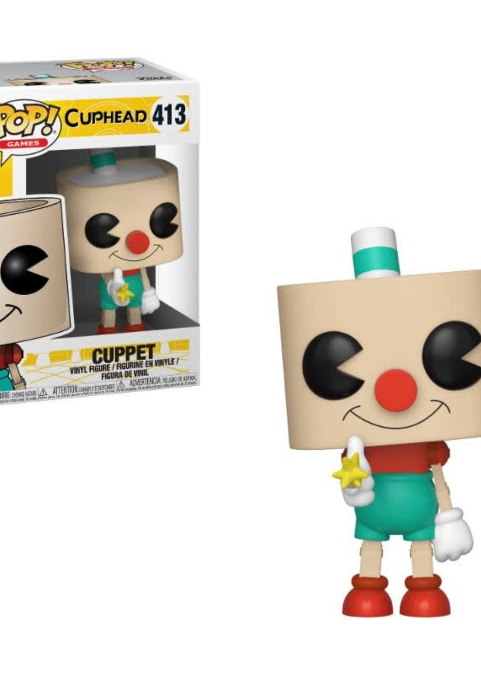 Cuphead Funko Pop N° 413 Cuppet