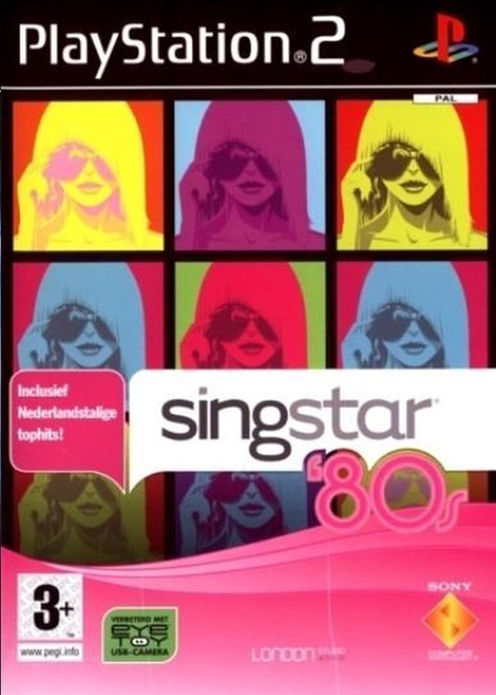 Singstar 80's PS2
