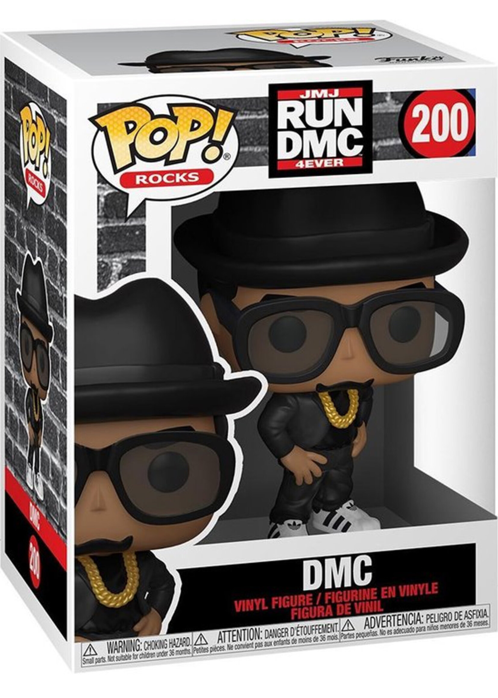 Rocks Funko Pop N° 200 Run-DMC