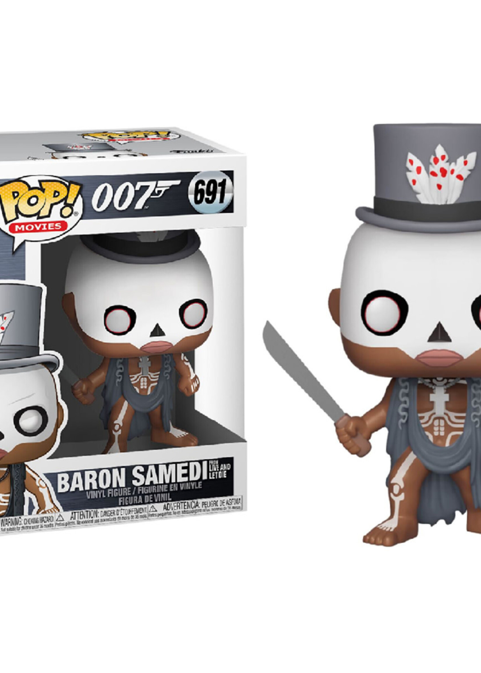007 Funko Pop N° 691 Baron Samedi From Live And Let Die