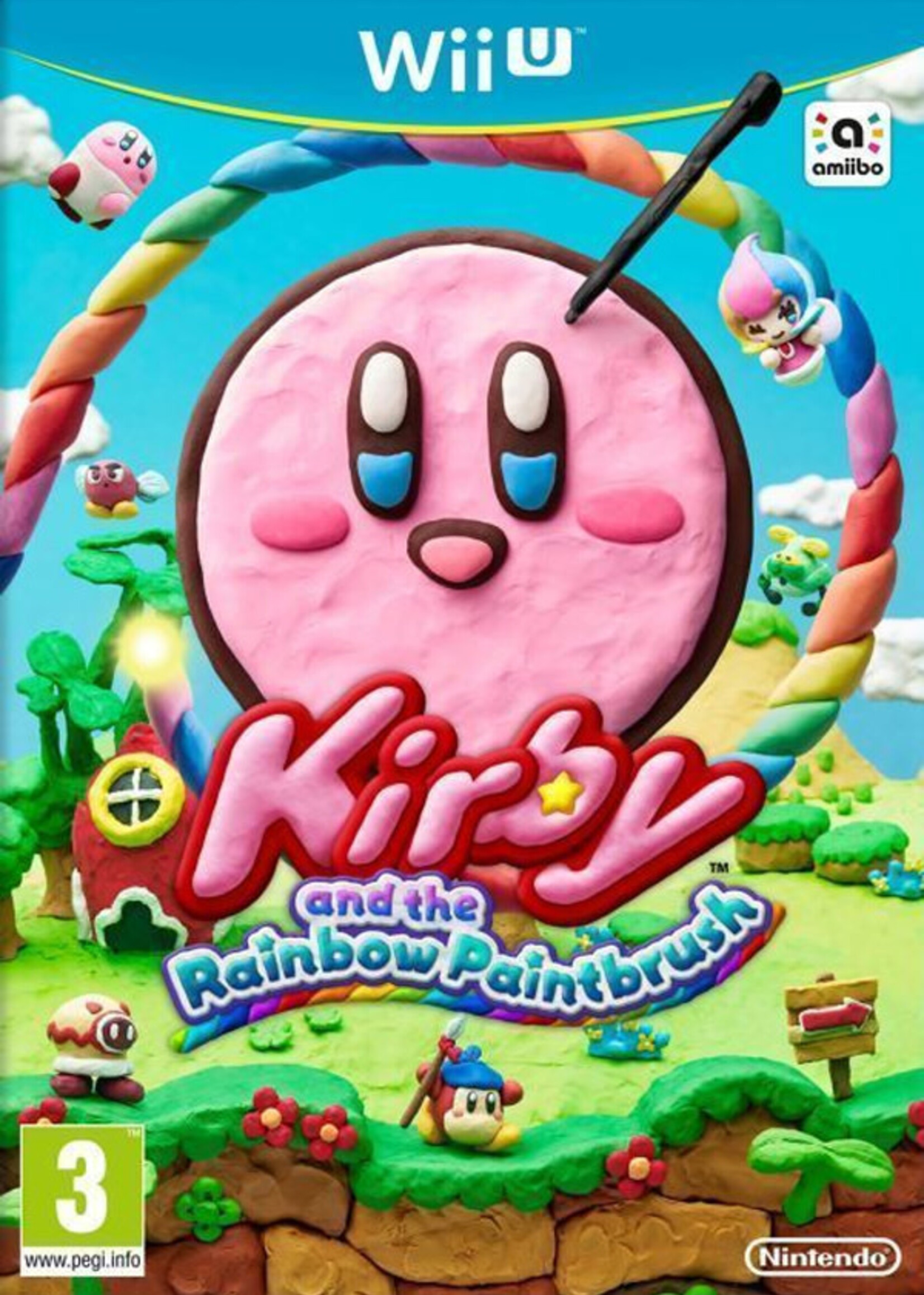 Kirby And The Rainbow           Paintbrush WiiU