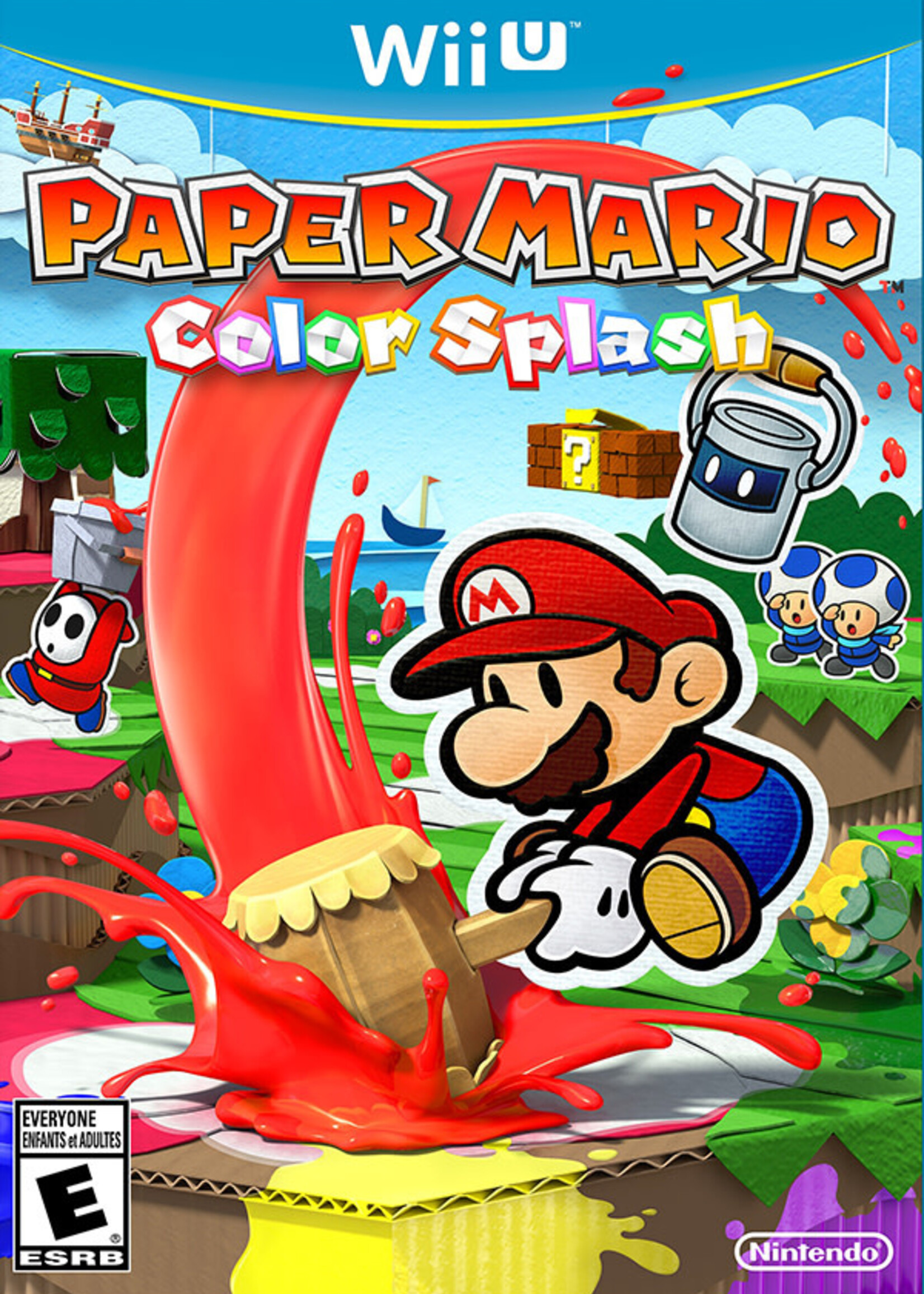 Paper Mario Color Splash WiiU