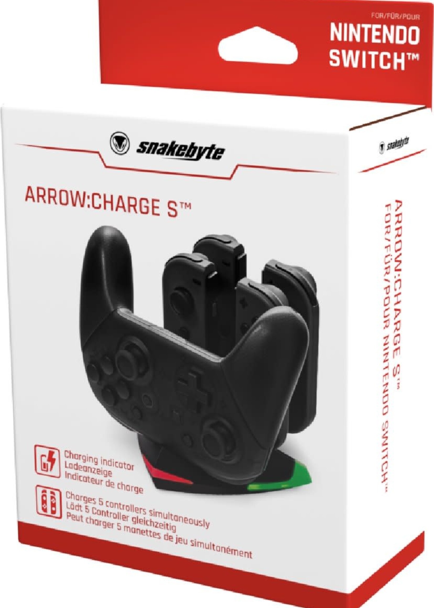 Snakebyte Arrow Charging Dock Switch